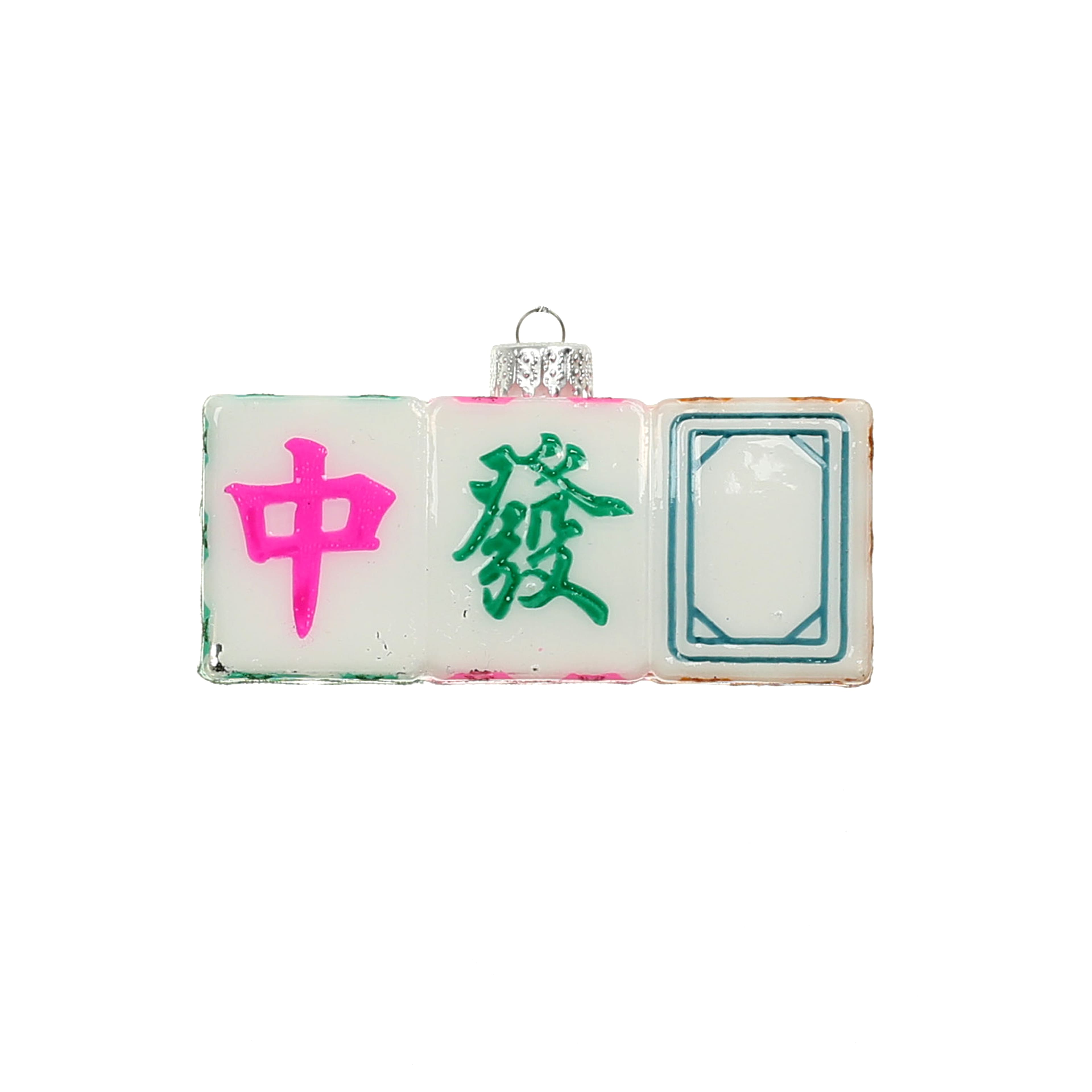 3.5&#x22; Mahjong Glass Ornament by Ashland&#xAE;