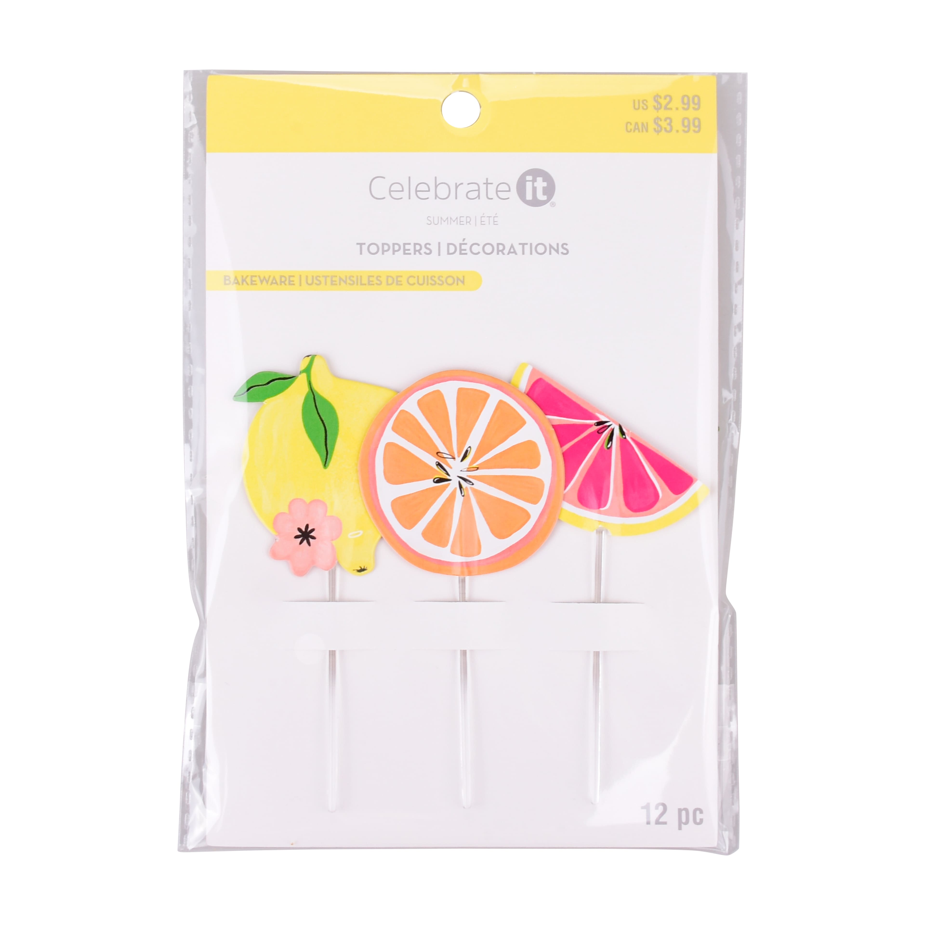 Fruit Treat Toppers by Celebrate It&#xAE;, 12ct.