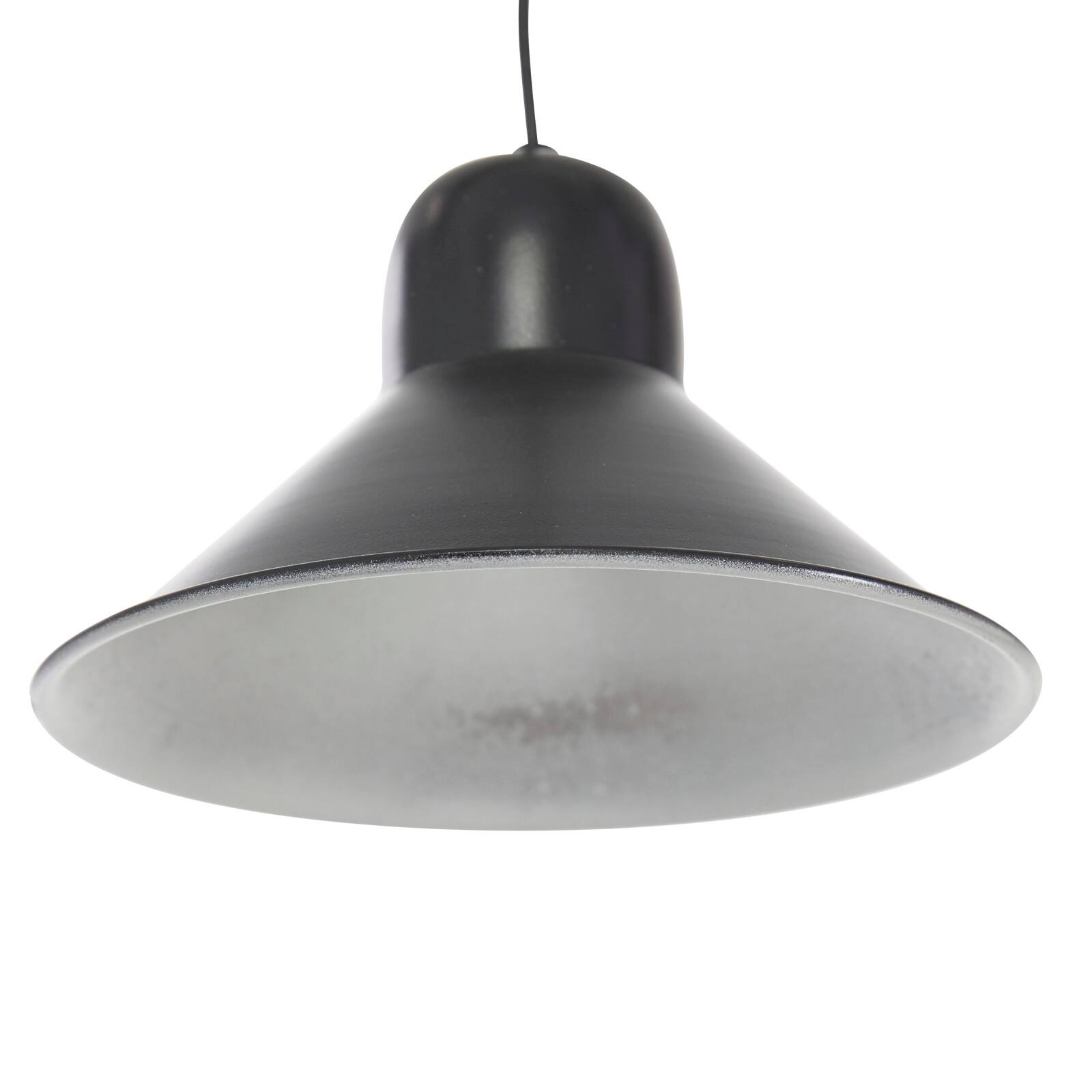 34&#x22; Black Metal Industrial Table Lamp