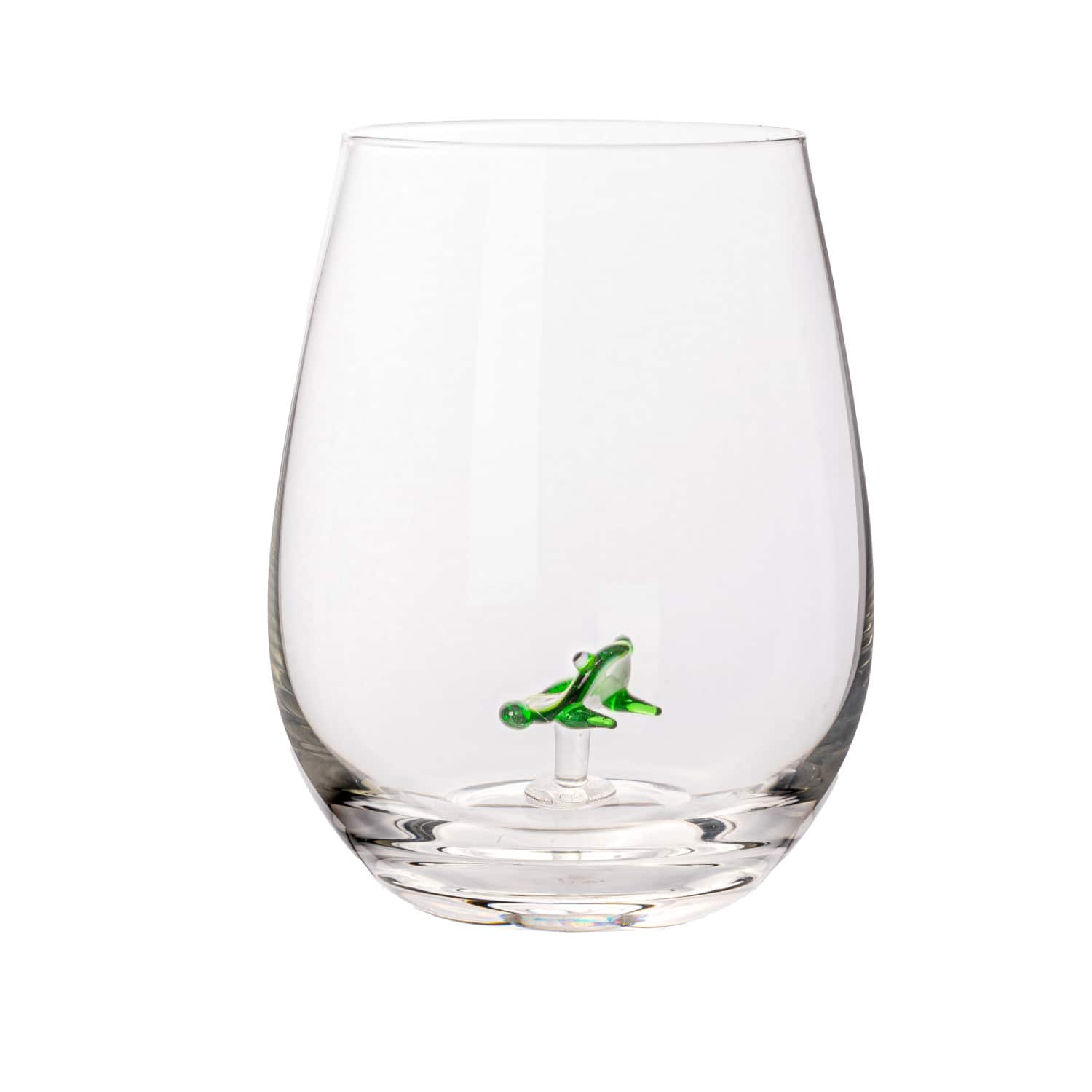 4.75&#x22; Round Stemless Wine Glass Set