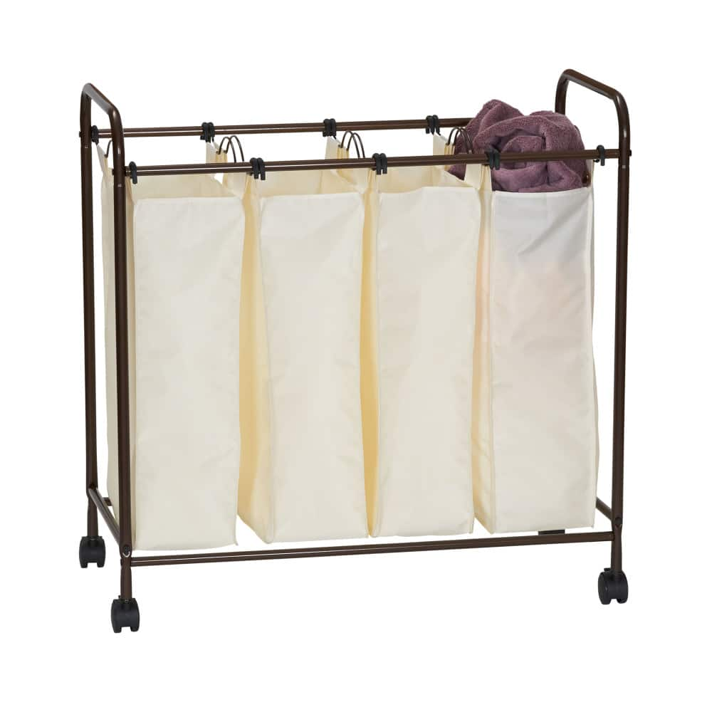 Household Essentials Rolling Laundry Sorter