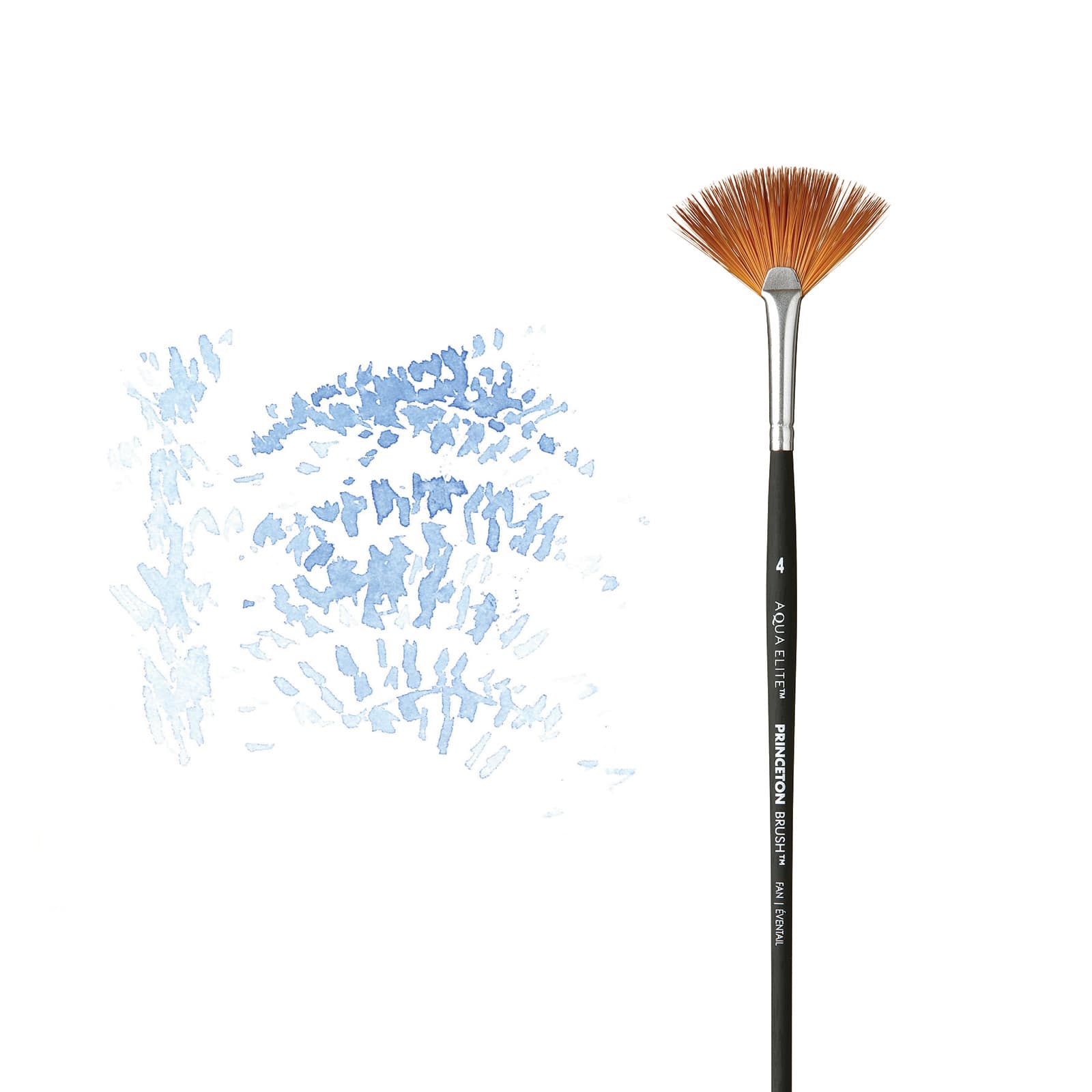 Princeton™ Aqua Elite™ Synthetic Fan Watercolor Brush