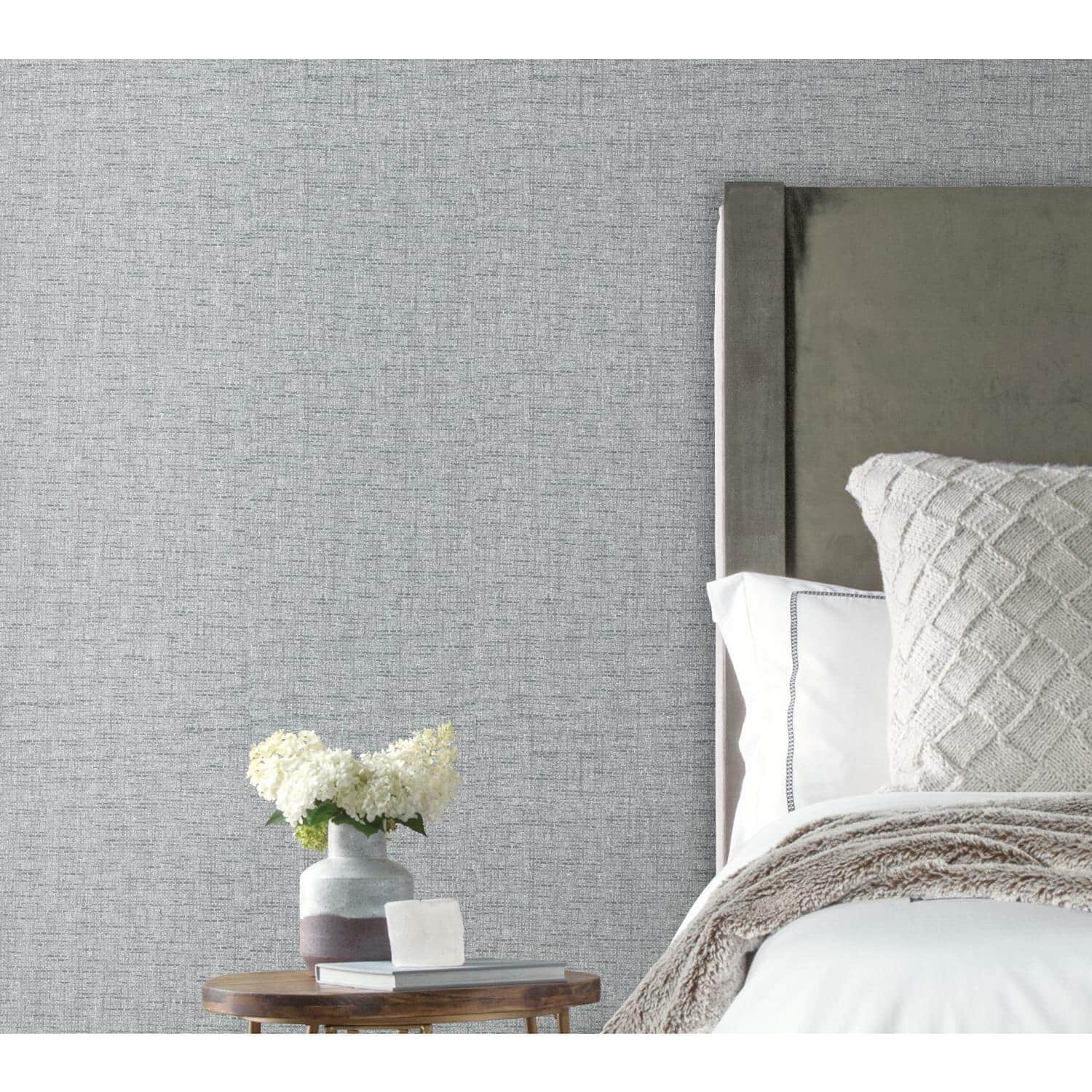RoomMates Faux Grasscloth Weave Peel &#x26; Stick Wallpaper