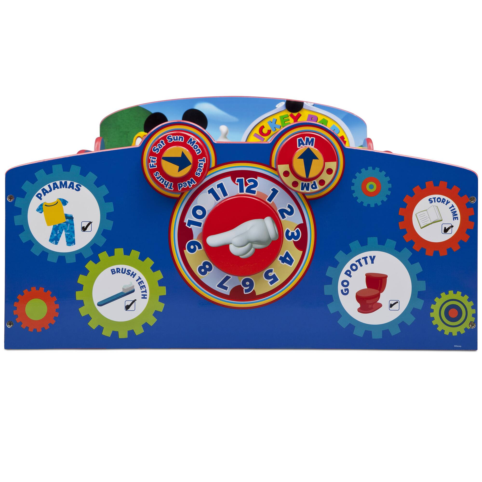 Disney® Mickey Mouse Interactive Wood Toddler Bed