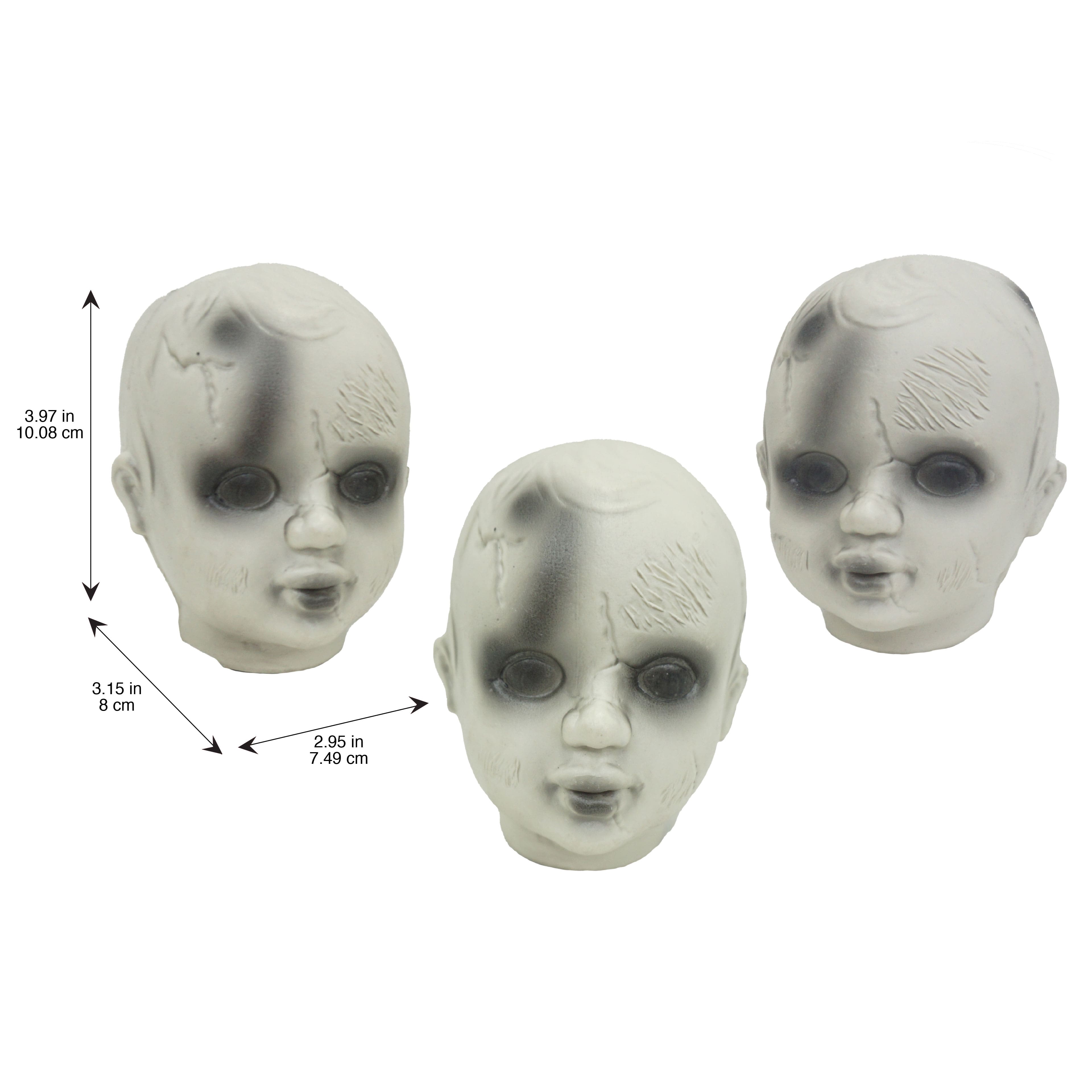 4&#x22; Doll Heads, 3ct. by Ashland&#xAE;