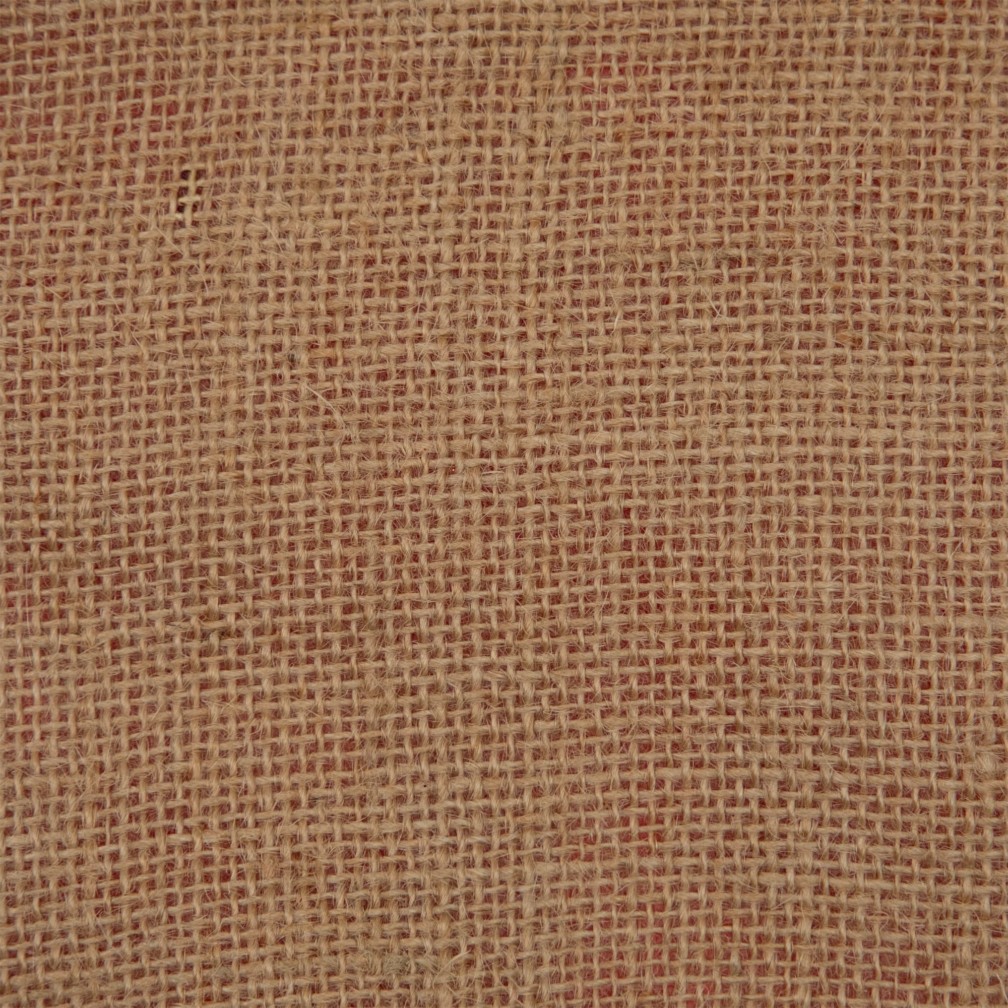 20" Burlap & Red Plaid Trim Mini Tree Skirt