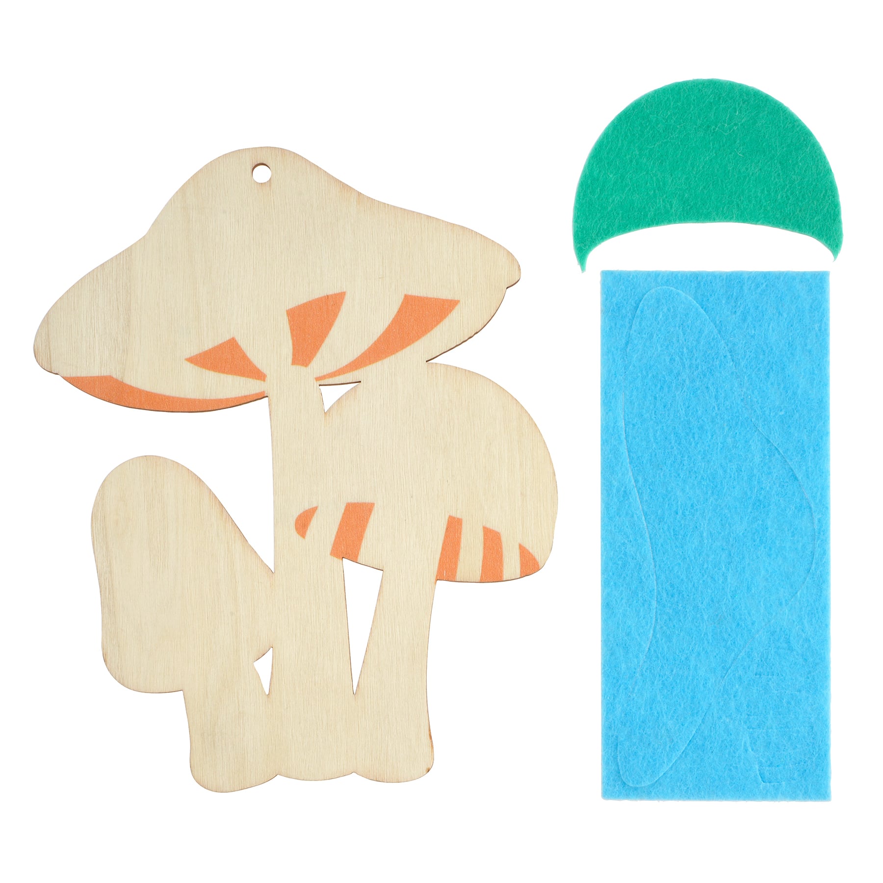 Mushroom Wood Ornament Kit by Creatology&#x2122;