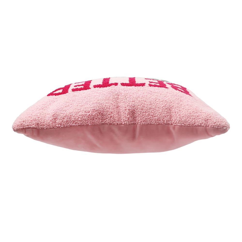 16&#x22; Pink Better Not Pout Throw Pillow by Ashland&#xAE;