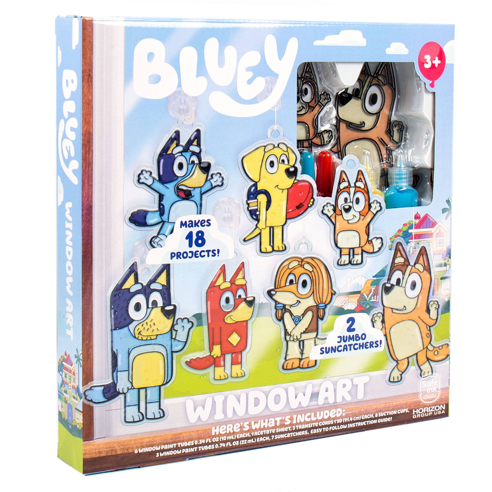 Bluey Window Art Kit