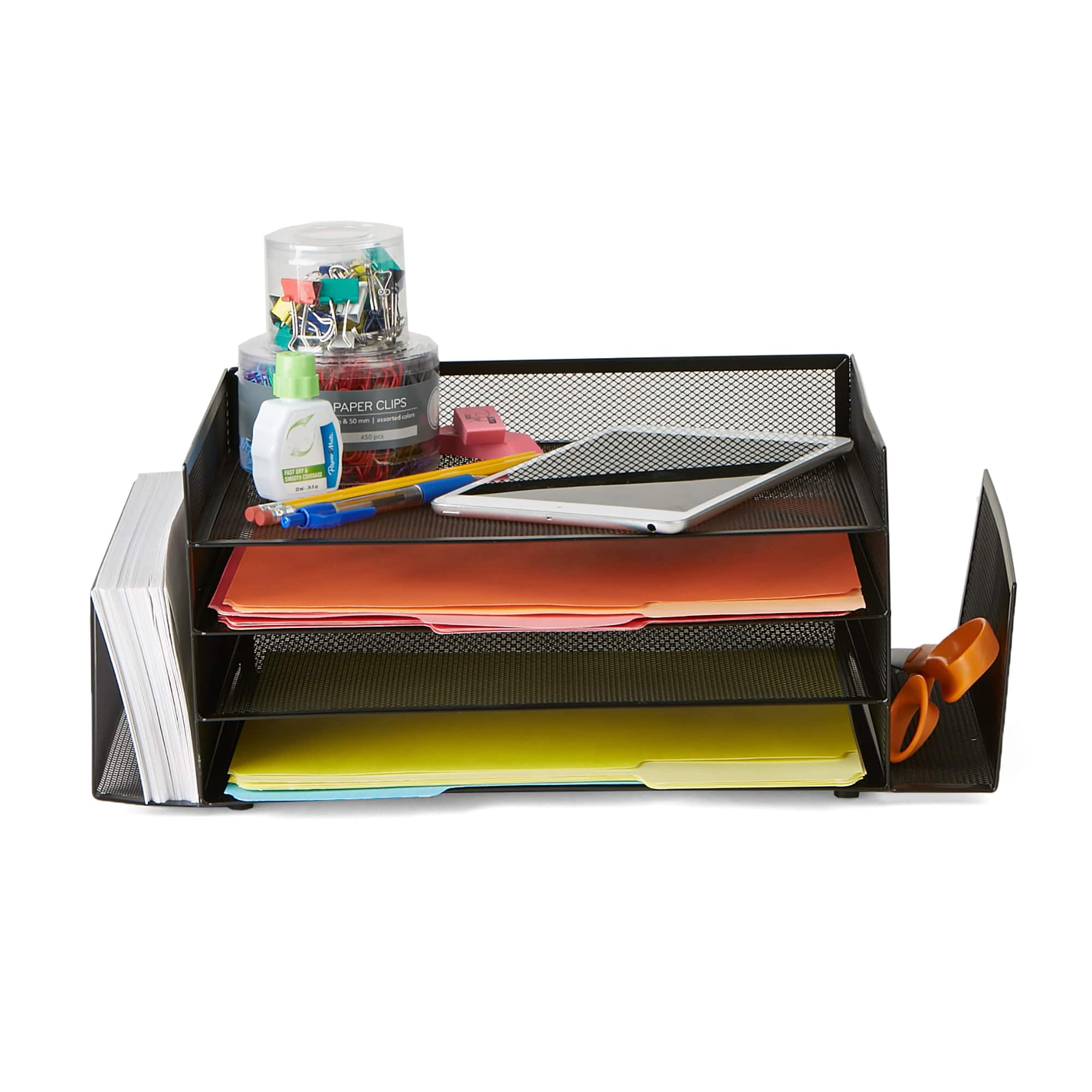 Mind Reader 6-Compartment Desk Organizer
