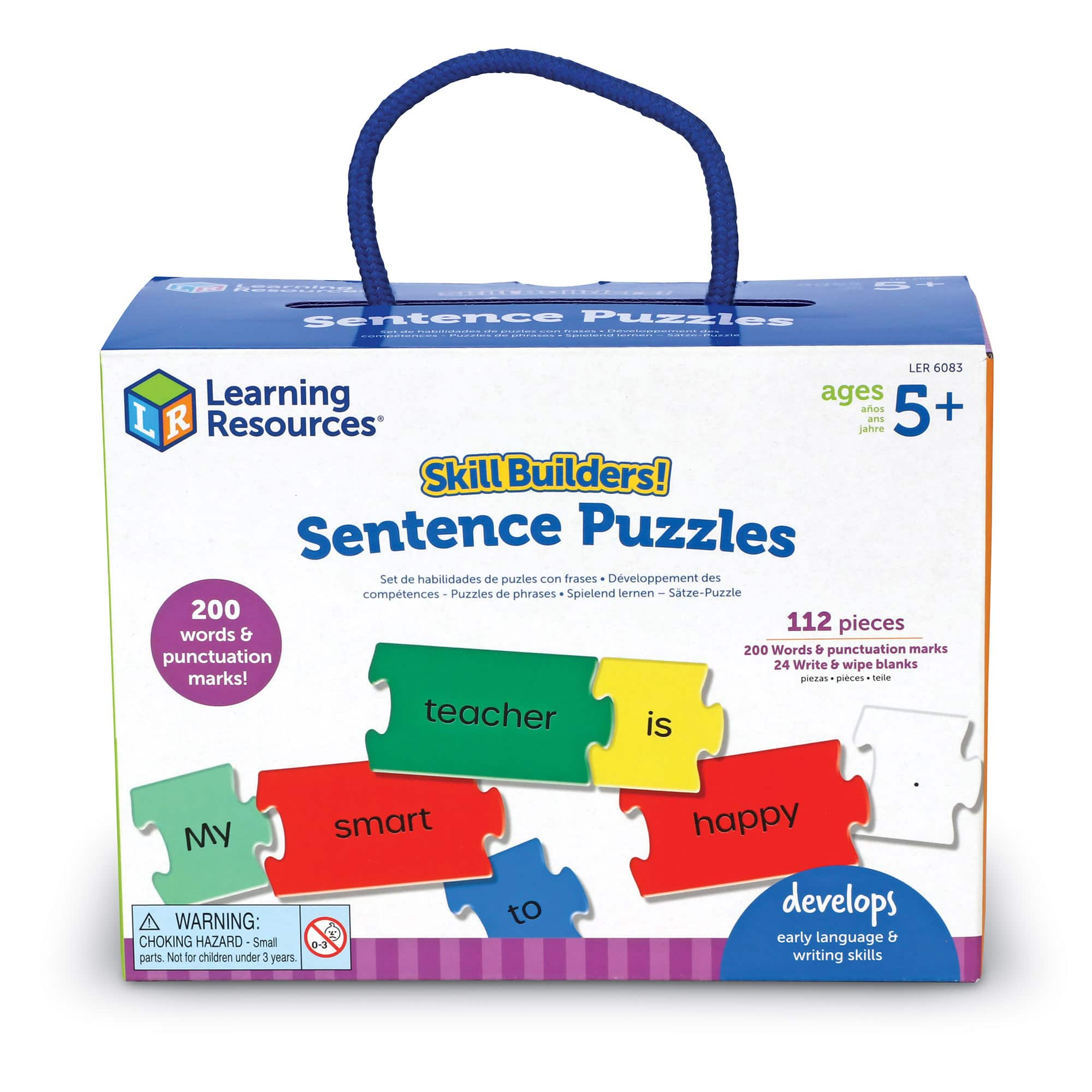 Learning Resources Skill Builders! Sentence Puzzles