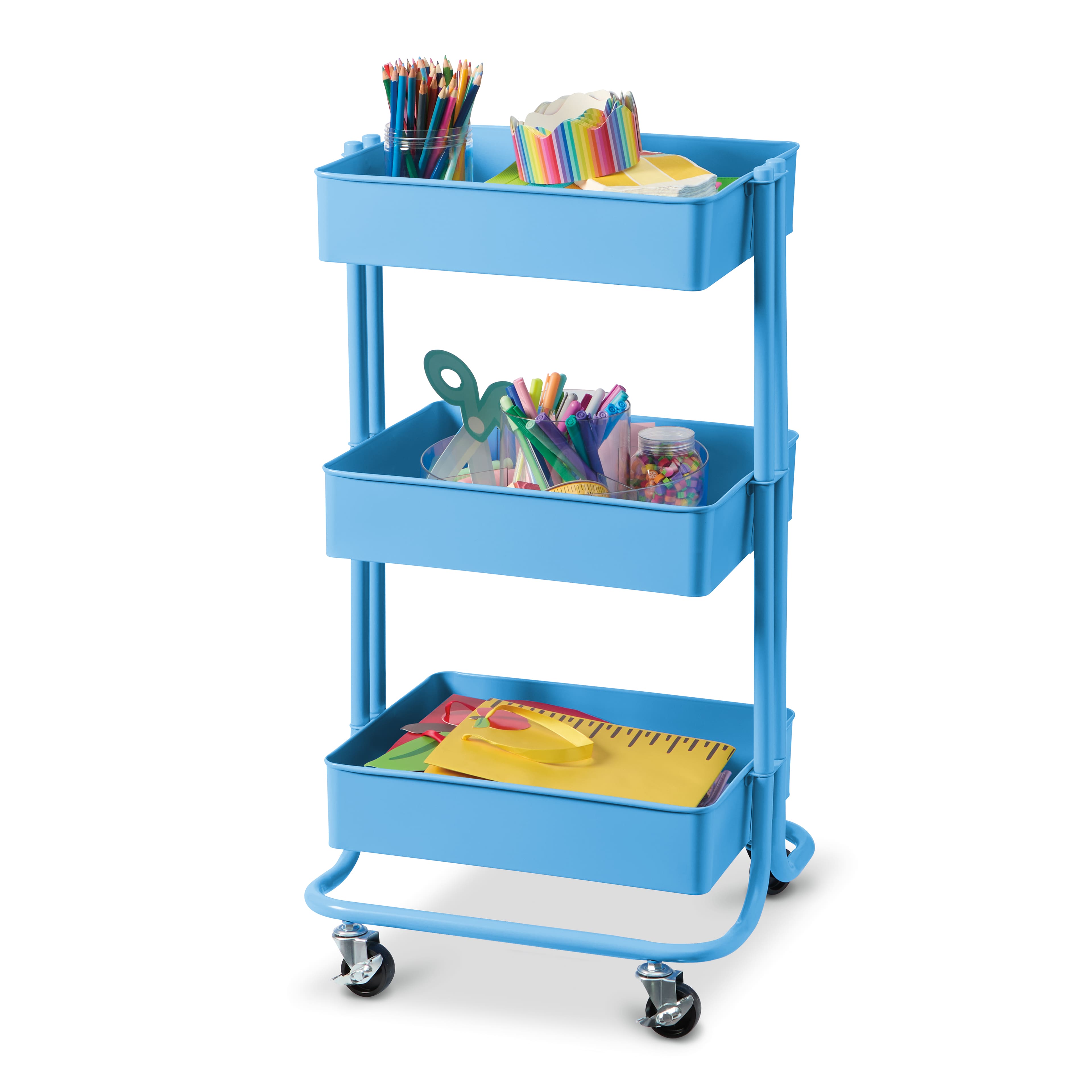 Lexington 3-Tier Rolling Cart by Simply Tidy&#xAE;