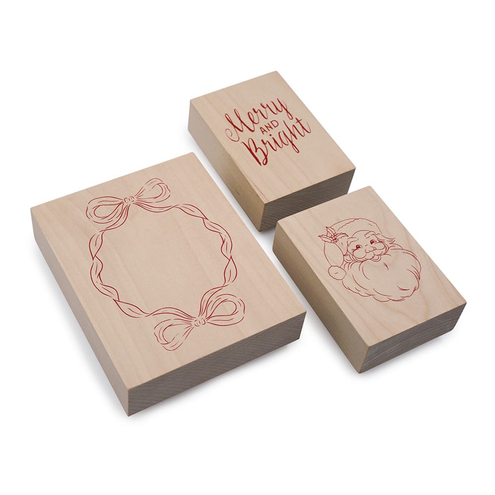 Santa Wood Stamp Set by Recollections&#x2122;
