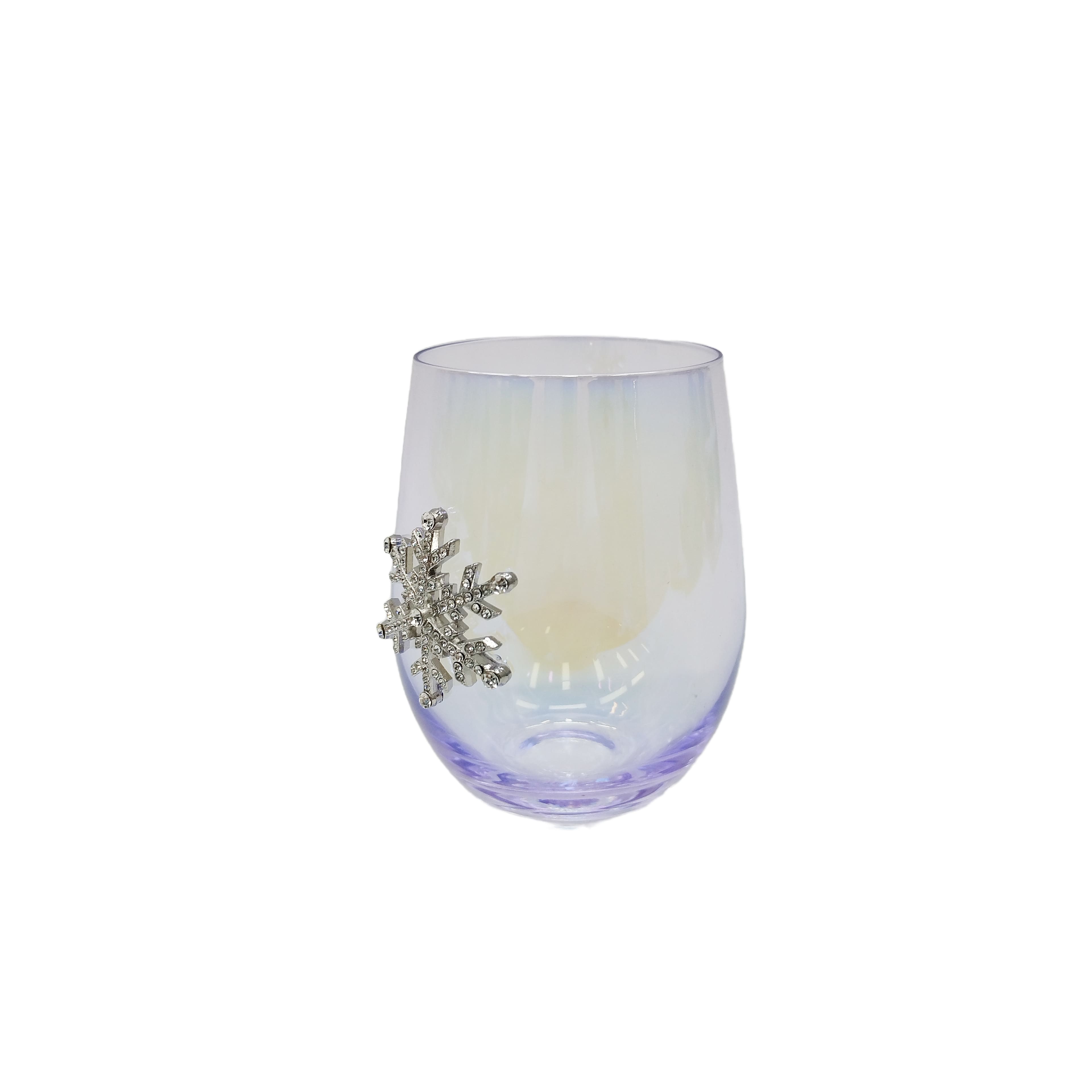 17.5oz. Snowflake Glass Drinkware by Ashland&#xAE;