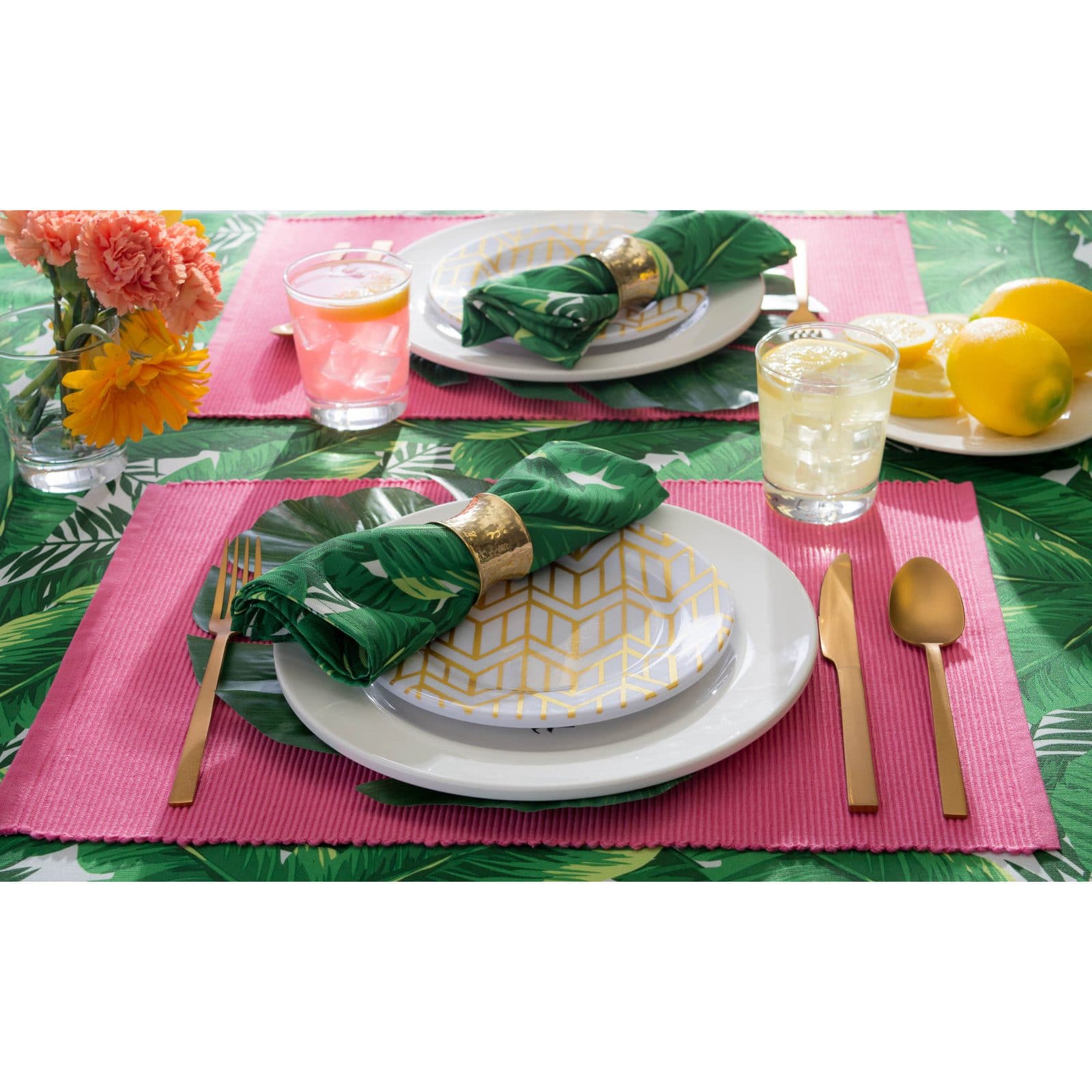 DII® Banana Leaf Print Outdoor Napkin, 6ct.