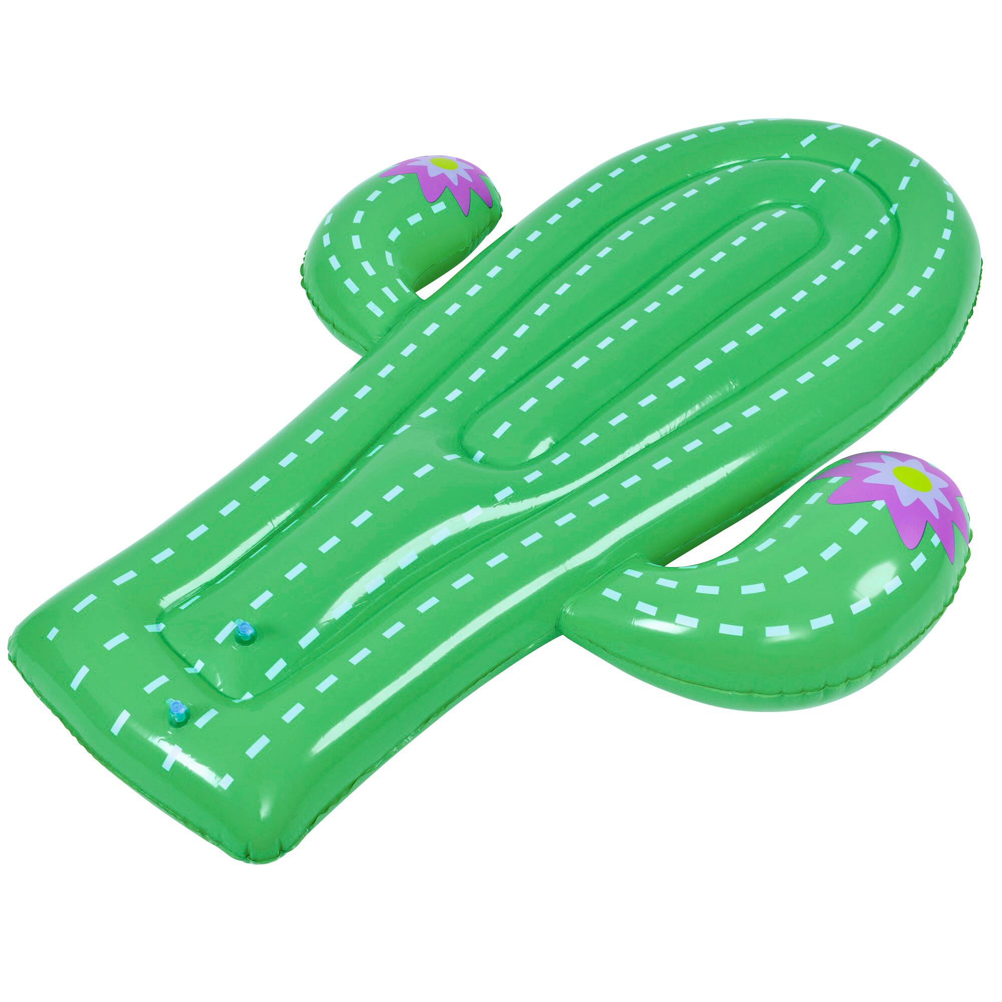 6ft. Green Jumbo Cactus Shaped Inflatable Pool Float