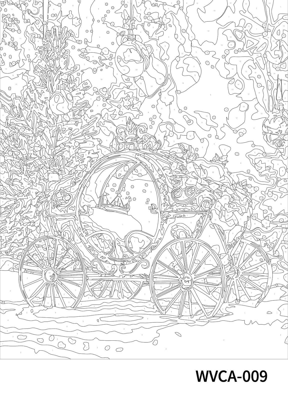 16" x 20" Carriage Paint-by-Number Kit by Artist's Loft™