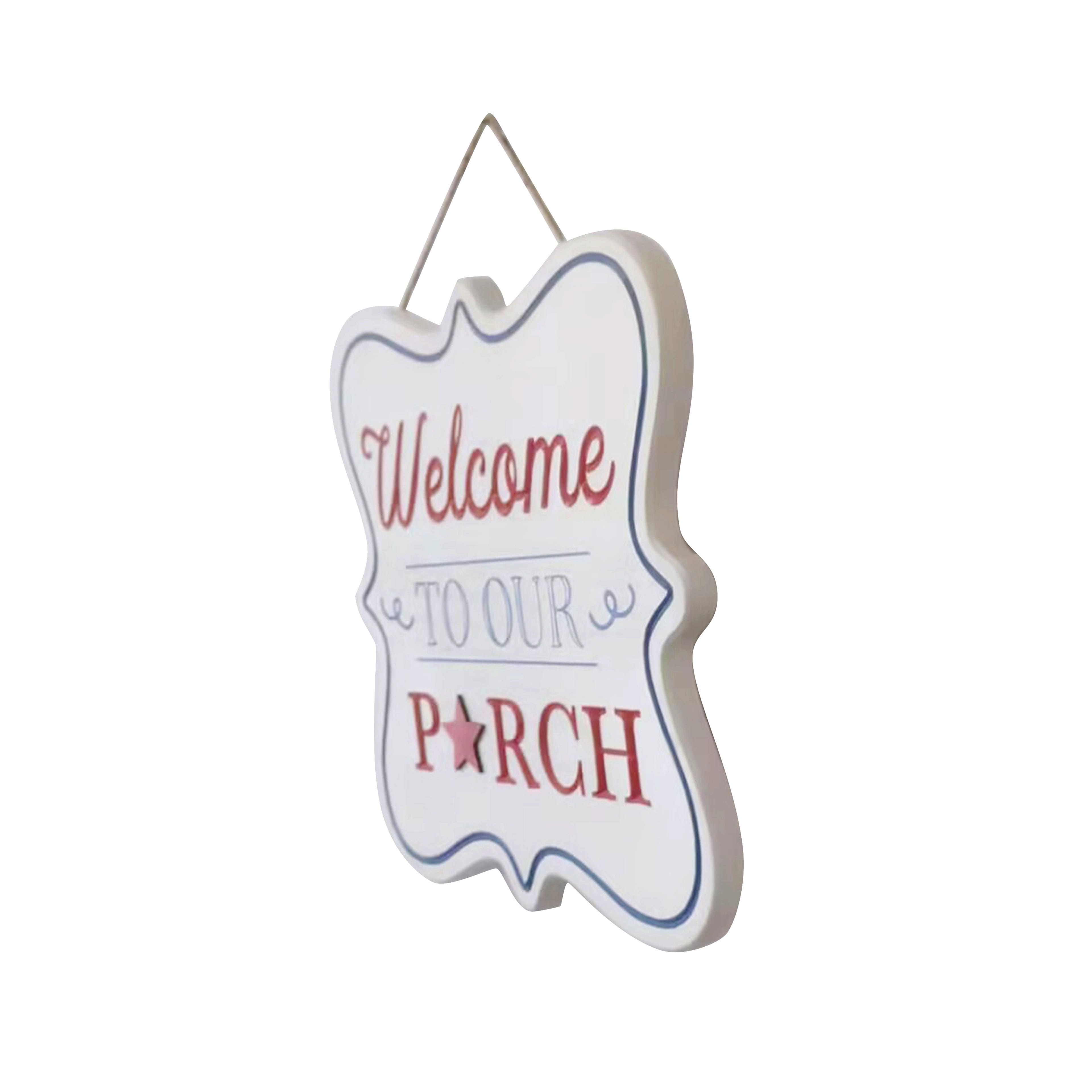 Welcome to Our Porch Wall Sign by Celebrate It&#x2122;