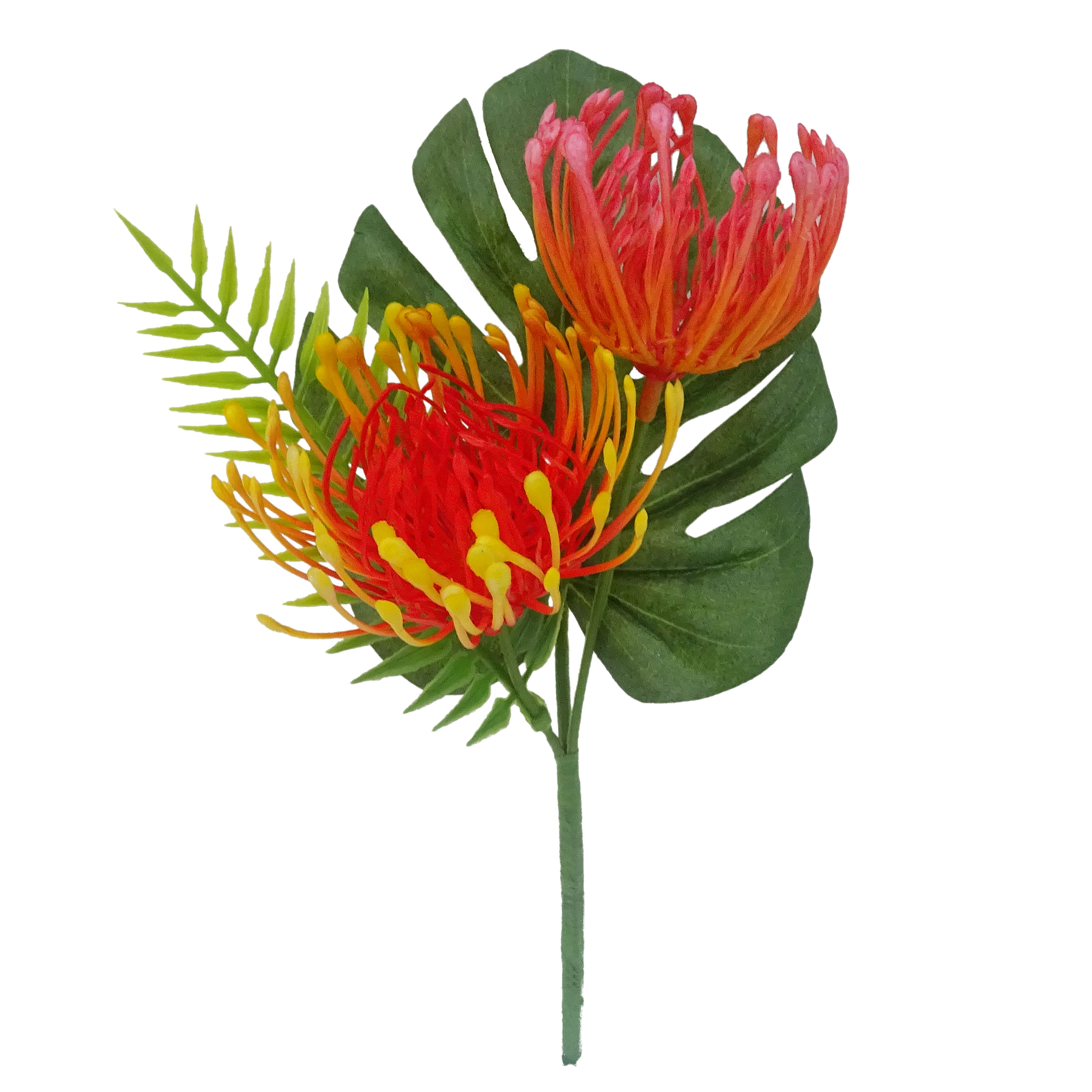 10" Orange & Pink Protea Pick by Ashland®