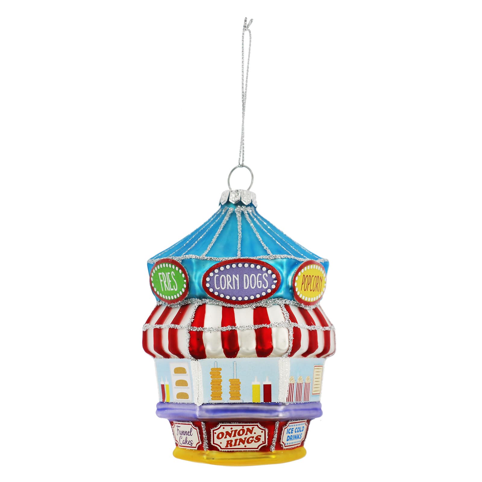 4.5&#x22; Snack Bar Glass Ornament by Ashland&#xAE;