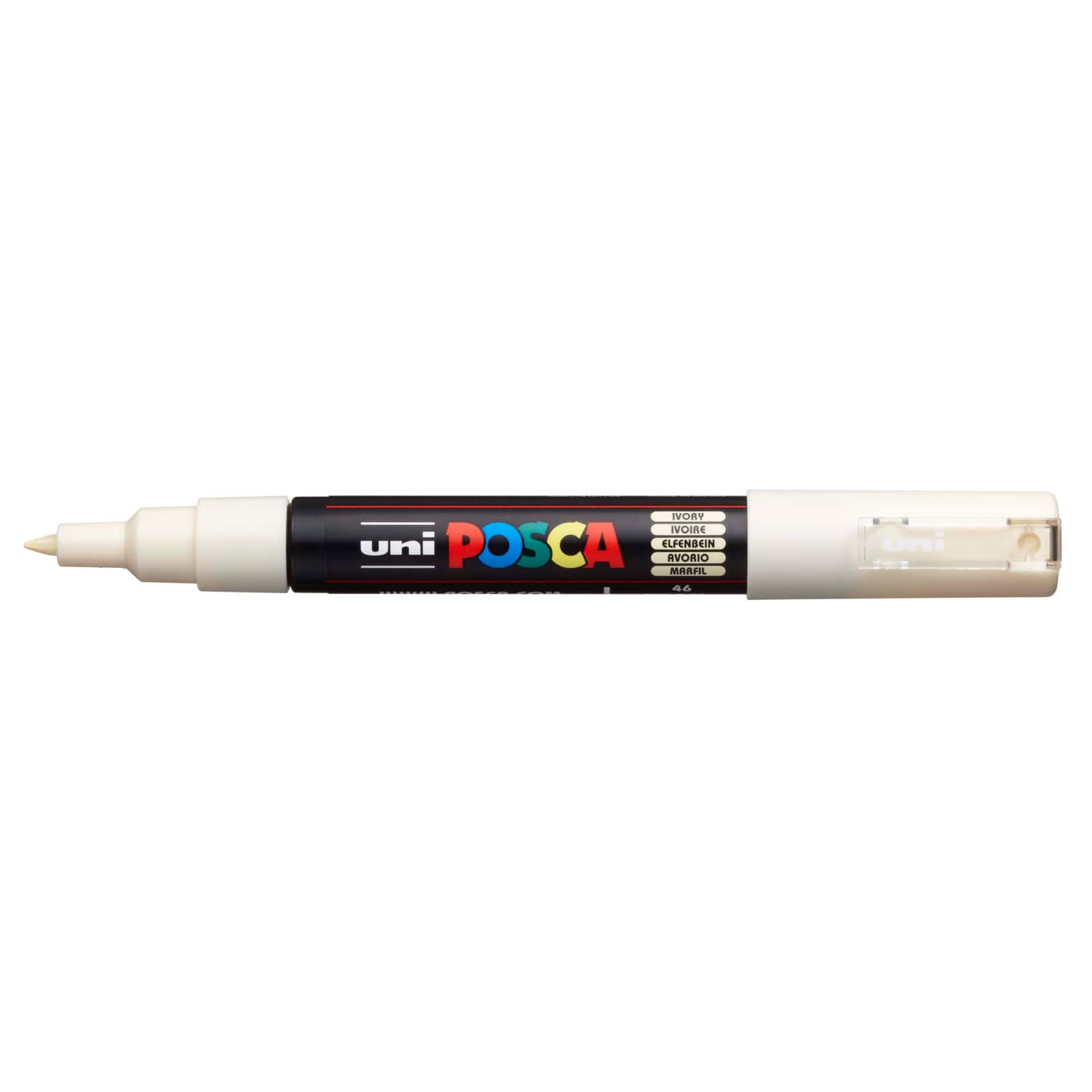 Marqueur pointe conique extra-fine - Posca - Blanc - PC1MC - Les Marqueurs  - Art graphique