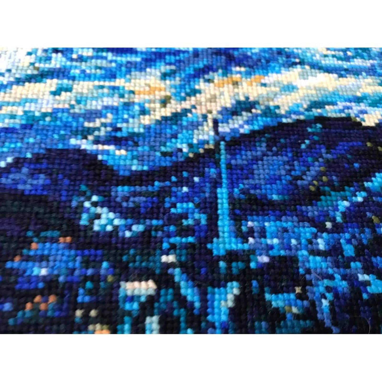 RIOLIS Starry Night after Van Gogh Counted Cross-Stitch Kit