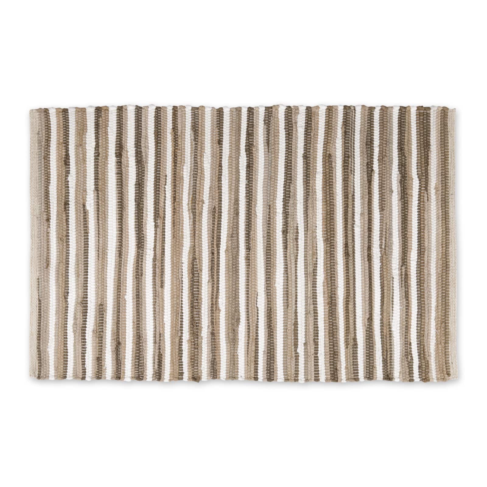 DII® Slim Stripe Cotton Chindi Rug, 2ft. x 3ft.