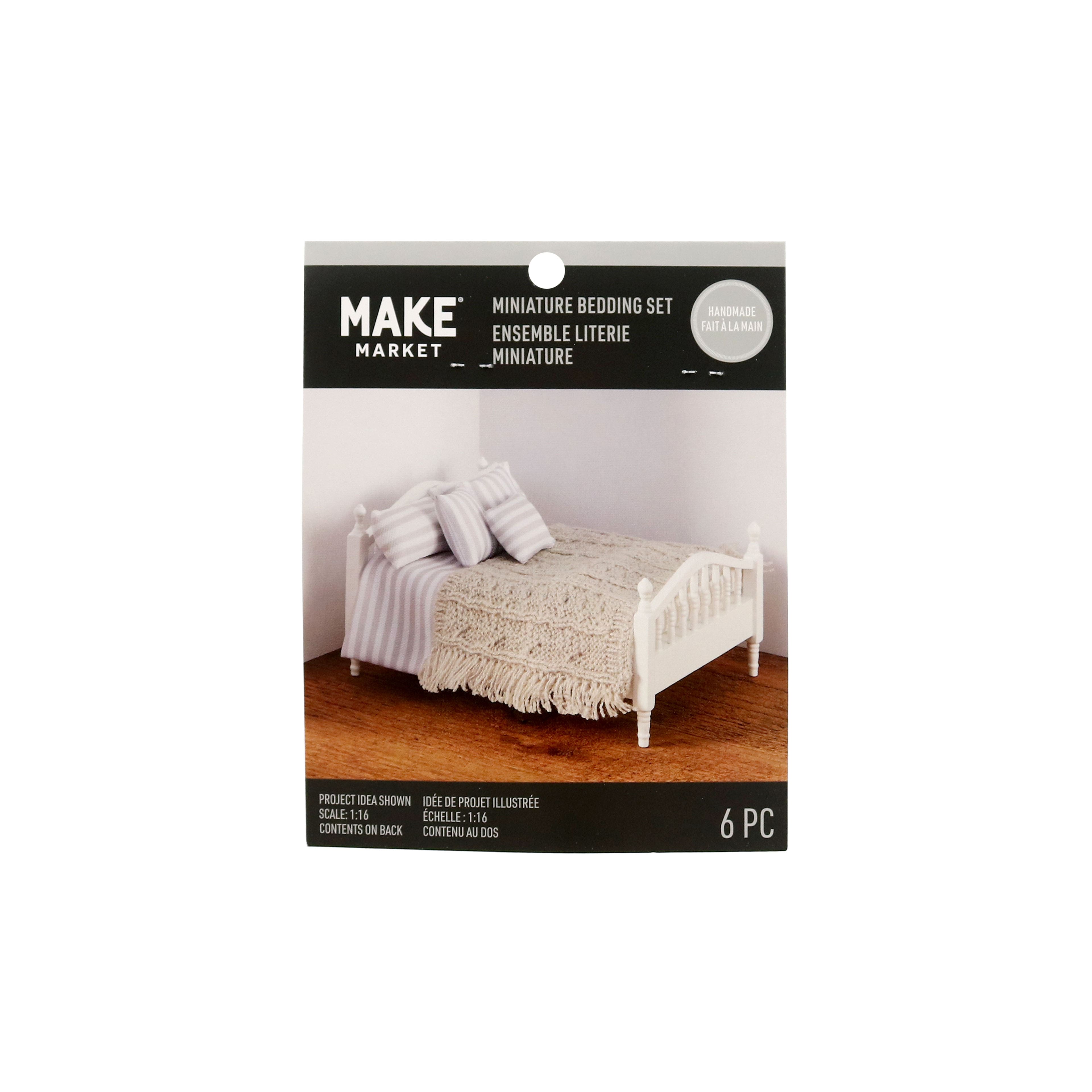 Miniature Gray Stripe Bedding Set by Make Market&#xAE;