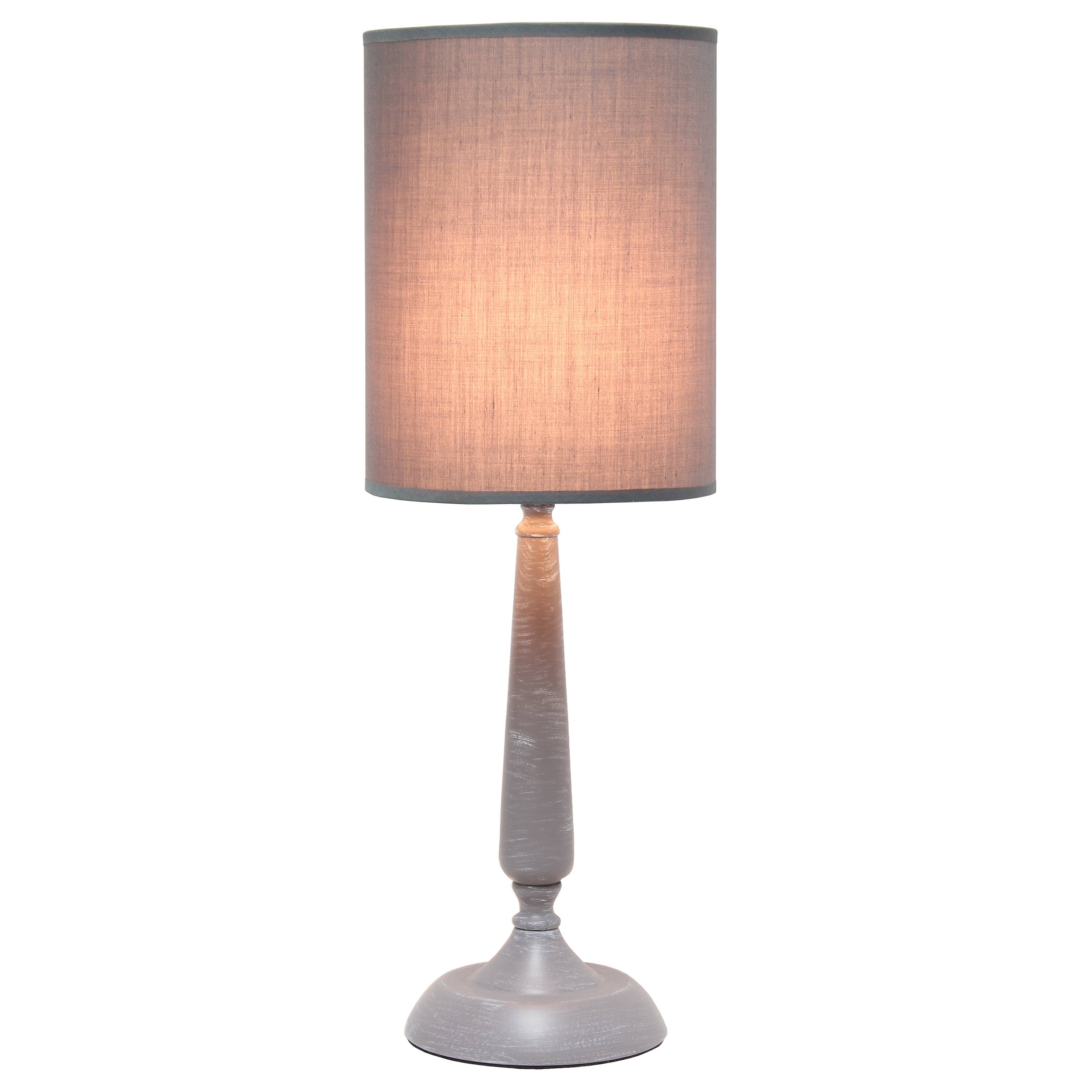 Simple Designs 23&#x22; Traditional Candlestick Table Lamp