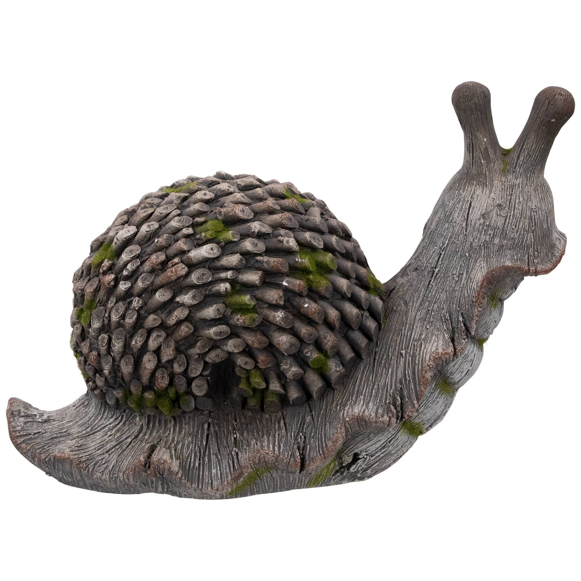 15" Slowpoke Snail Outdoor Garden Statue
