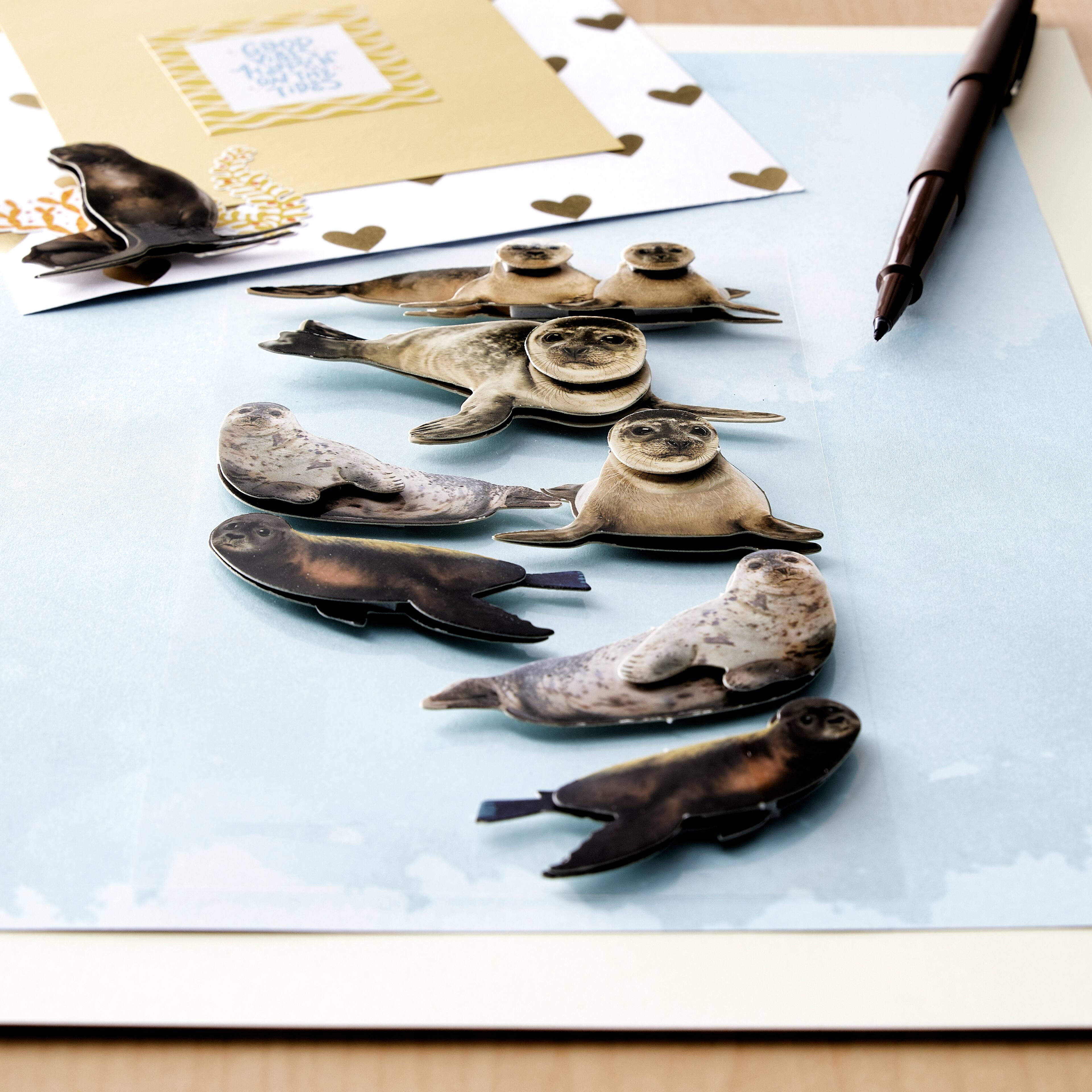 12 Pack: Seal Stickers by Recollections™