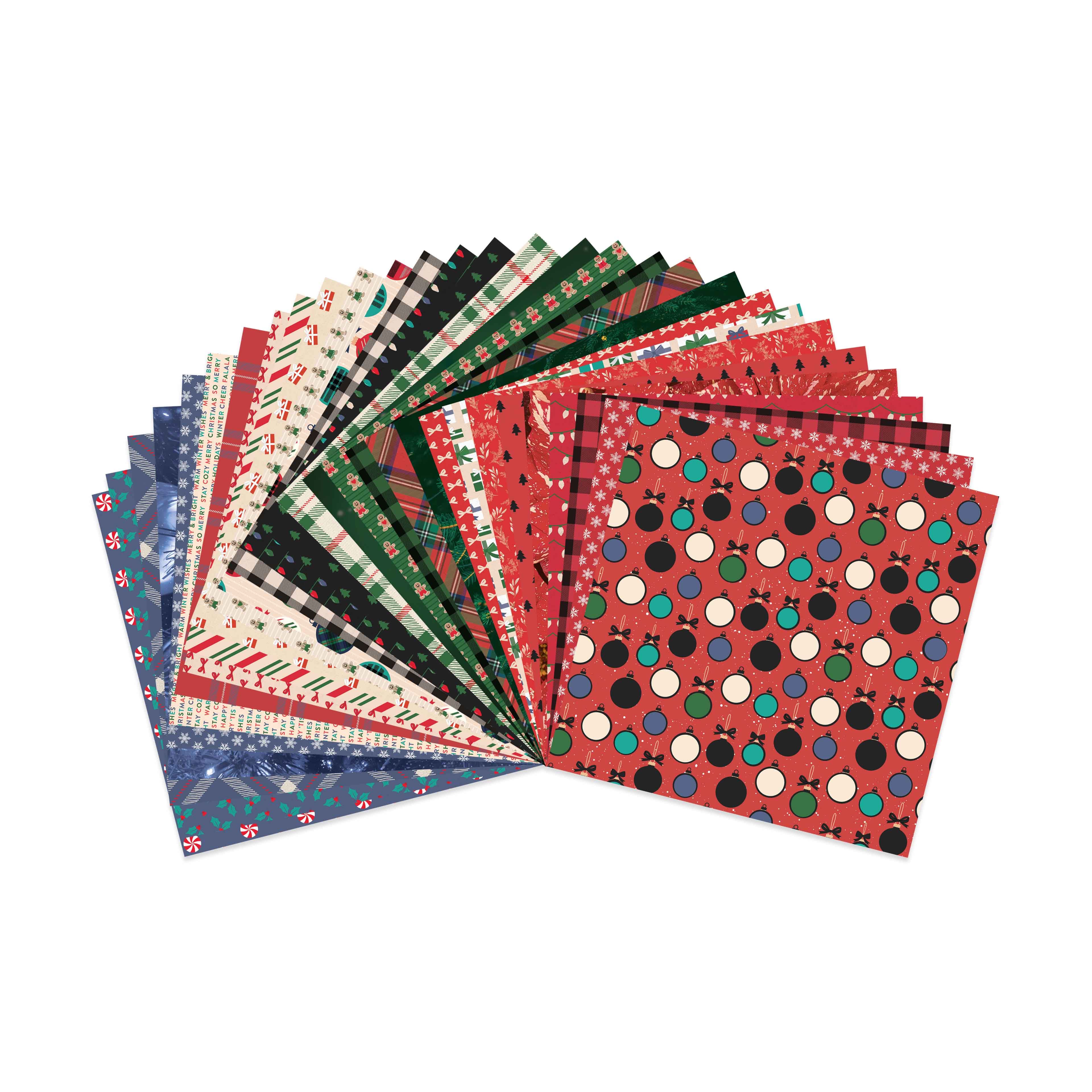 12&#x22; x 12&#x22; Holiday Delight Paper Pad by Recollections&#x2122;