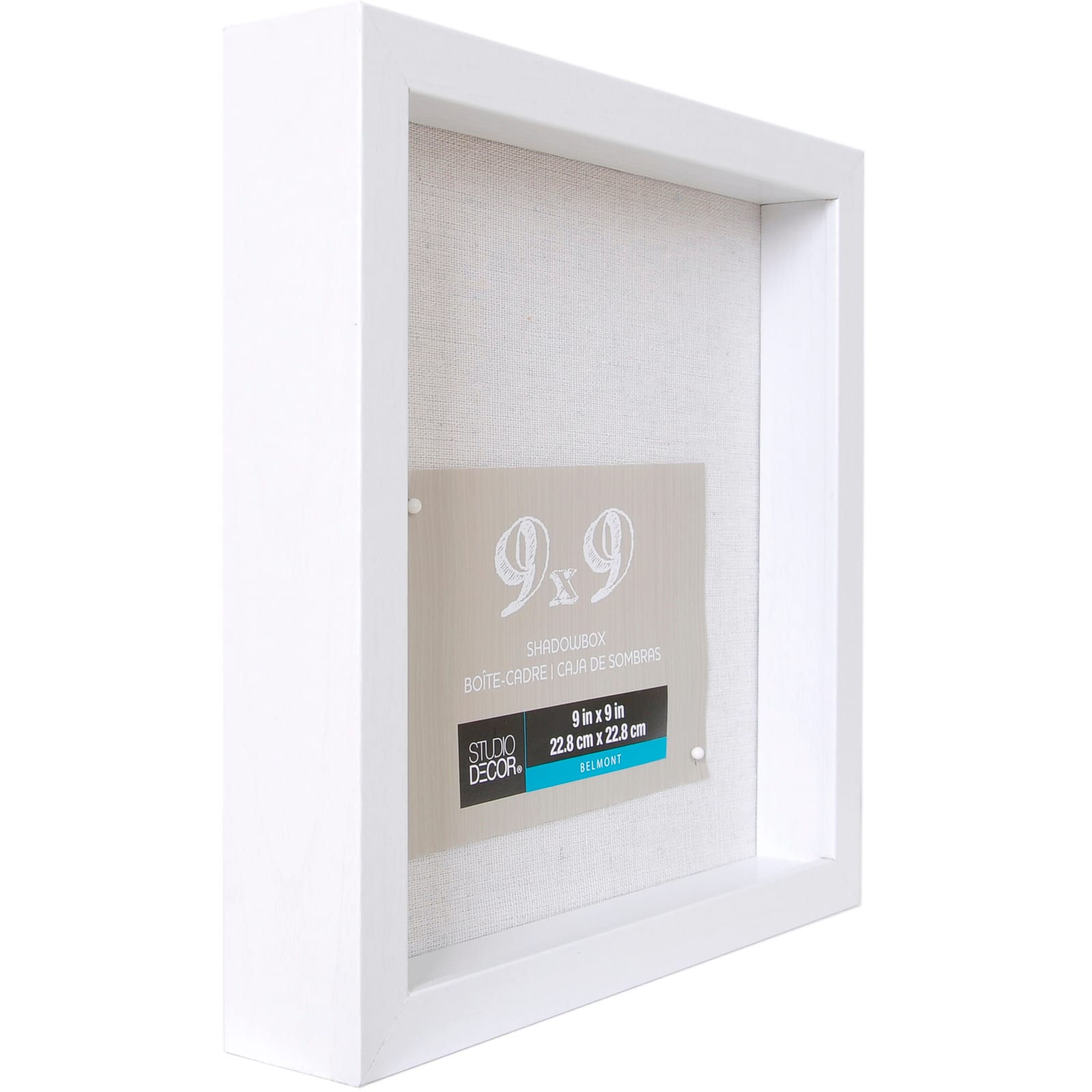 White Belmont Shadow Box by Studio Décor®