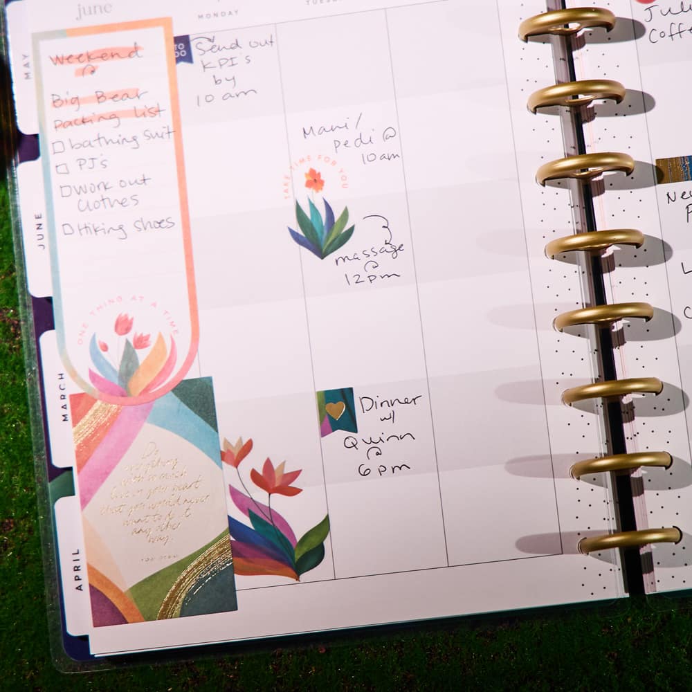 The Classic Happy Planner&#xAE; Floral Energy