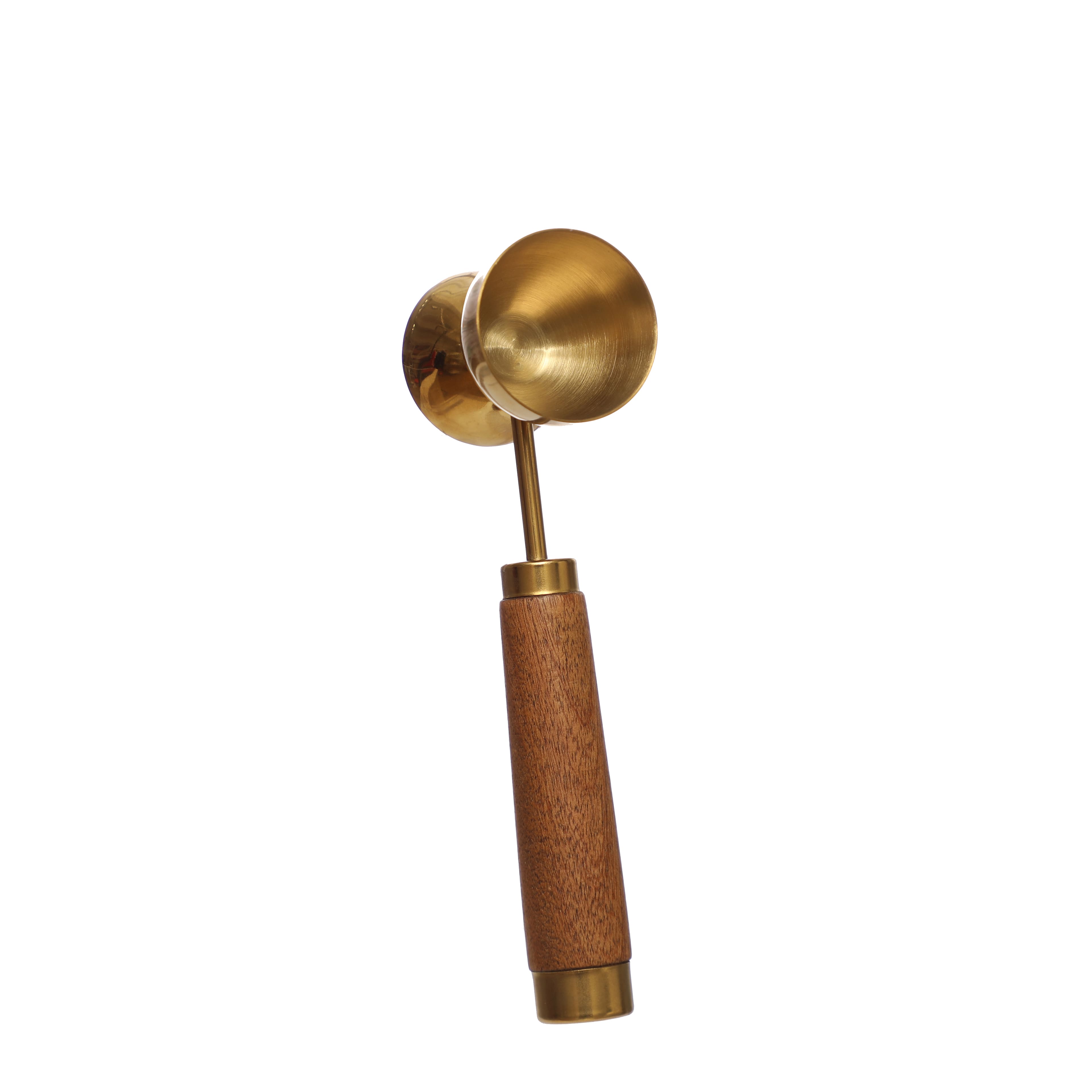 9.5&#x22; Gold Metal Jigger with Wood Handle by Ashland&#xAE;