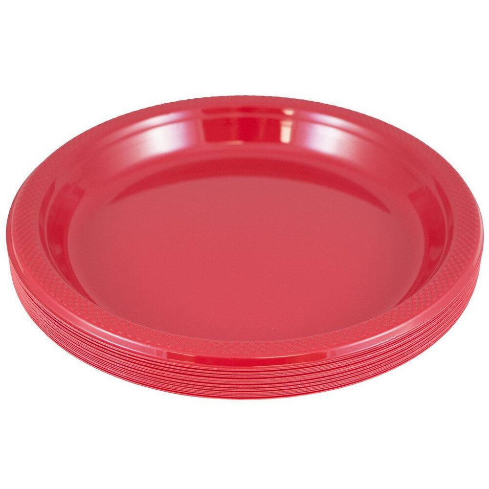 JAM Paper 10.25&#x22; Plastic Party Plates, 20ct.