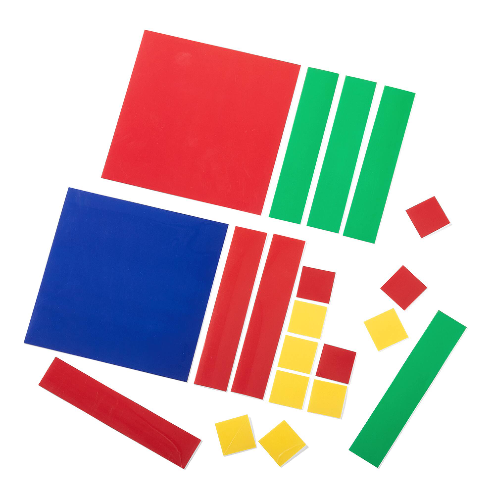 Hand2mind® Algebra Tiles Demonstration Clings