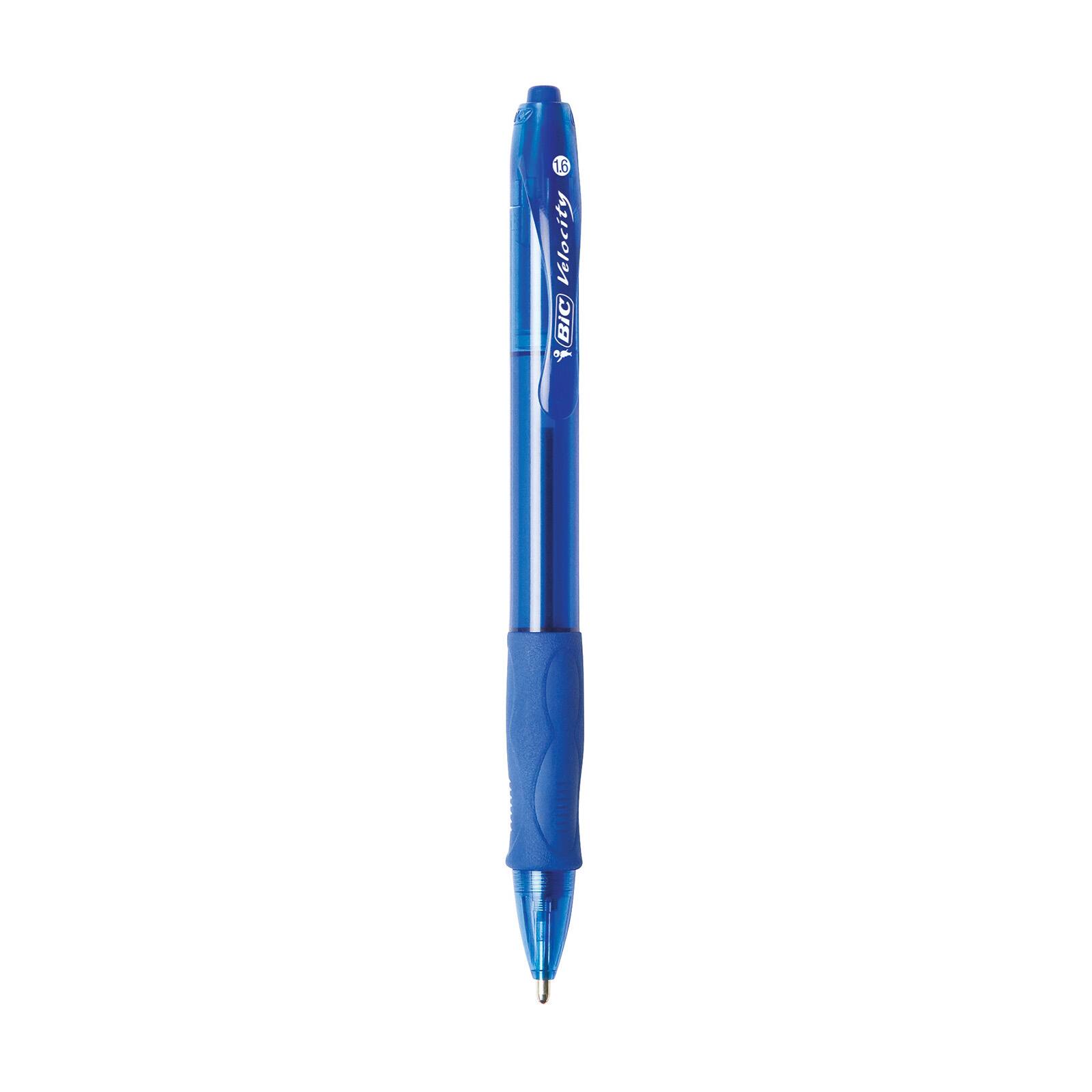 BIC® Glide™ Bold Blue 1.6mm Retractable Ball Point Pen, 12ct.