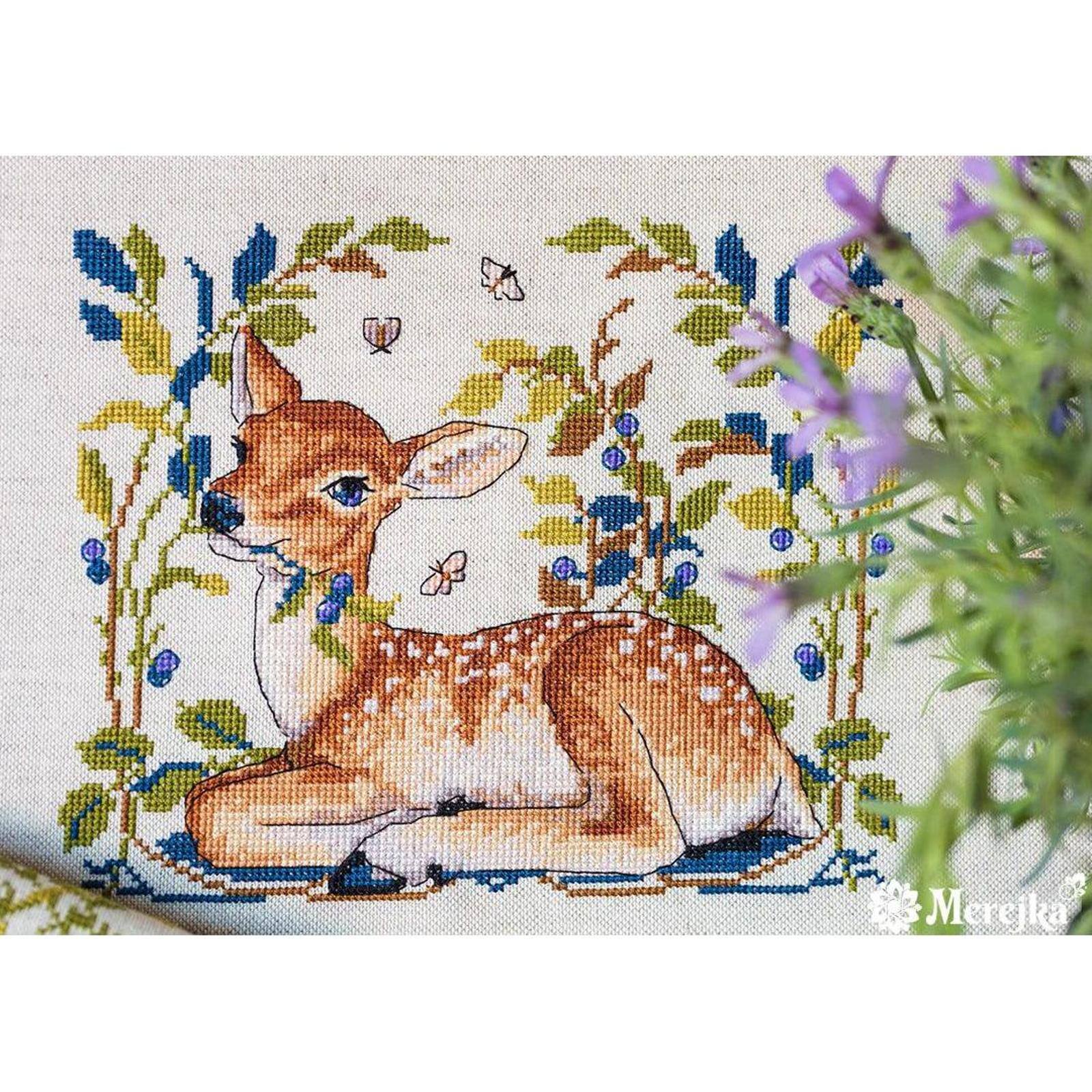 Merejka Little Fawn Counted Cross Stitch Kit