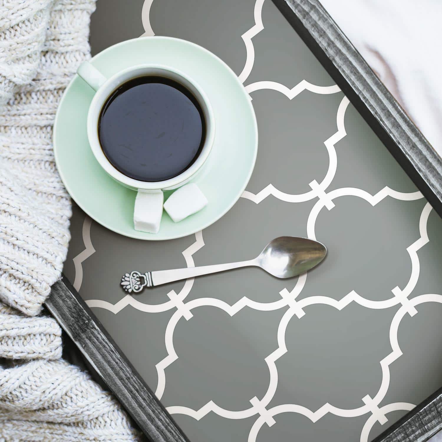 RoomMates Modern Trellis Peel &#x26; Stick Wallpaper