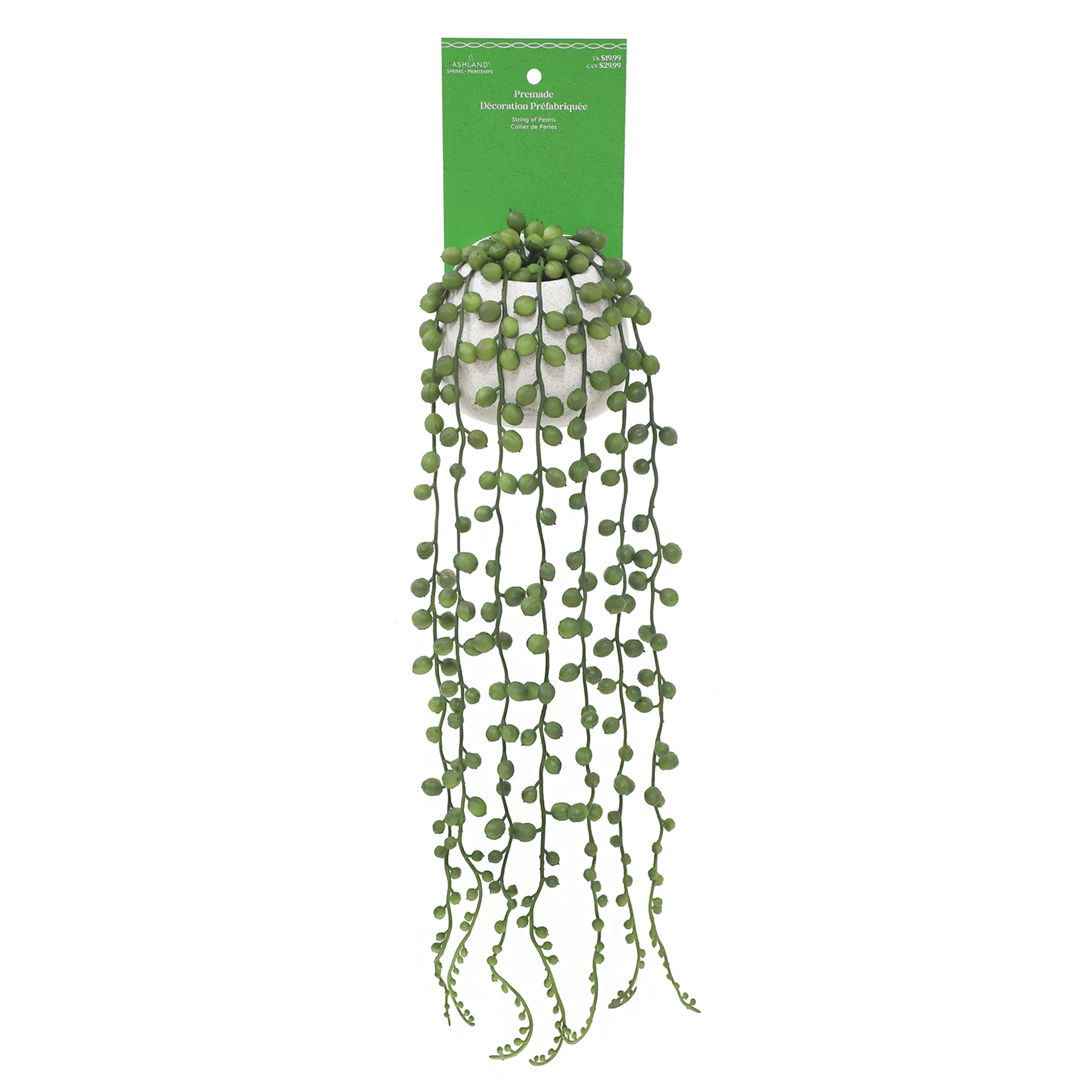 18.5&#x22; Hanging String of Pearls by Ashland&#xAE;