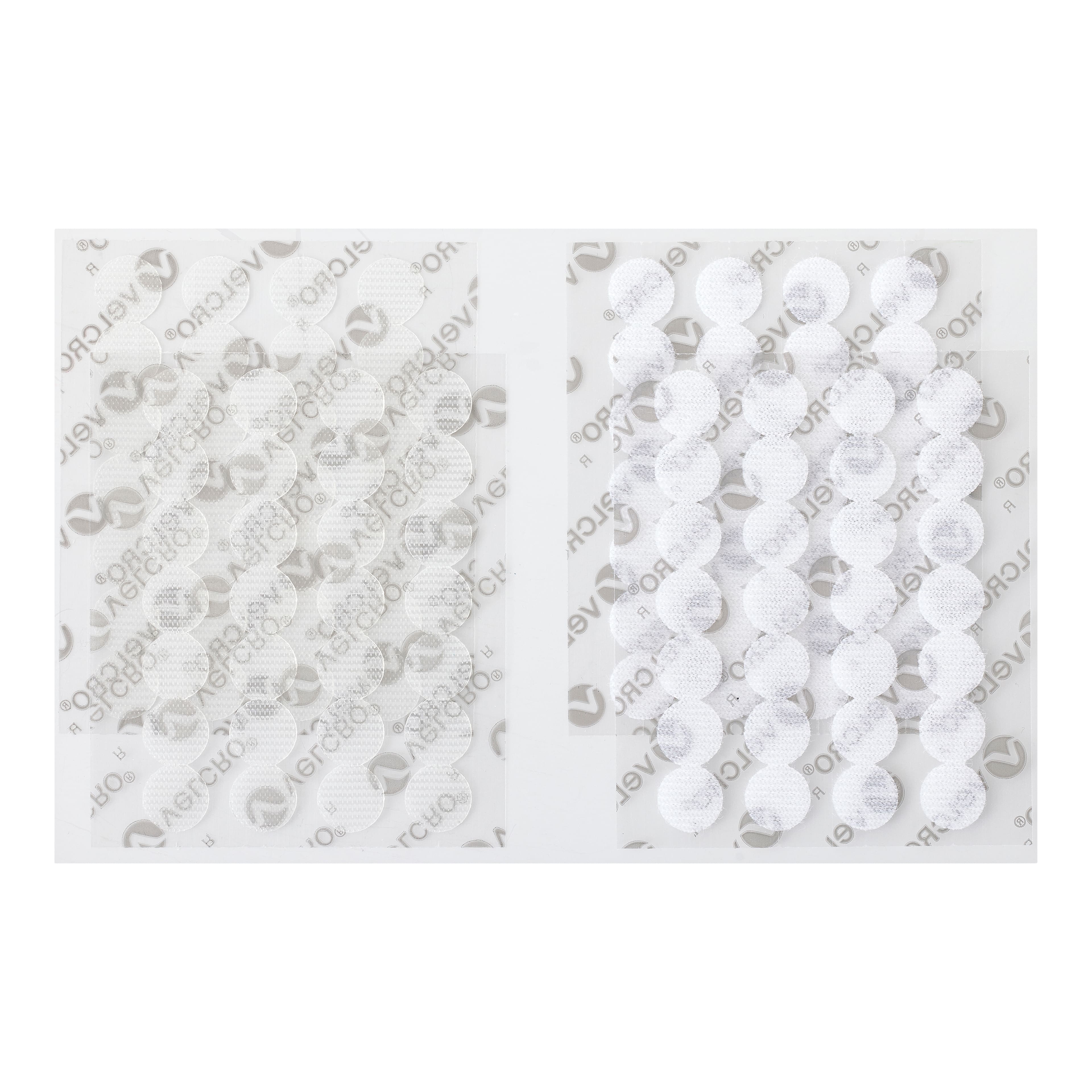 12 Packs: 56 ct. (672 total) VELCRO&#xAE; Brand Thin Clear Fasteners
