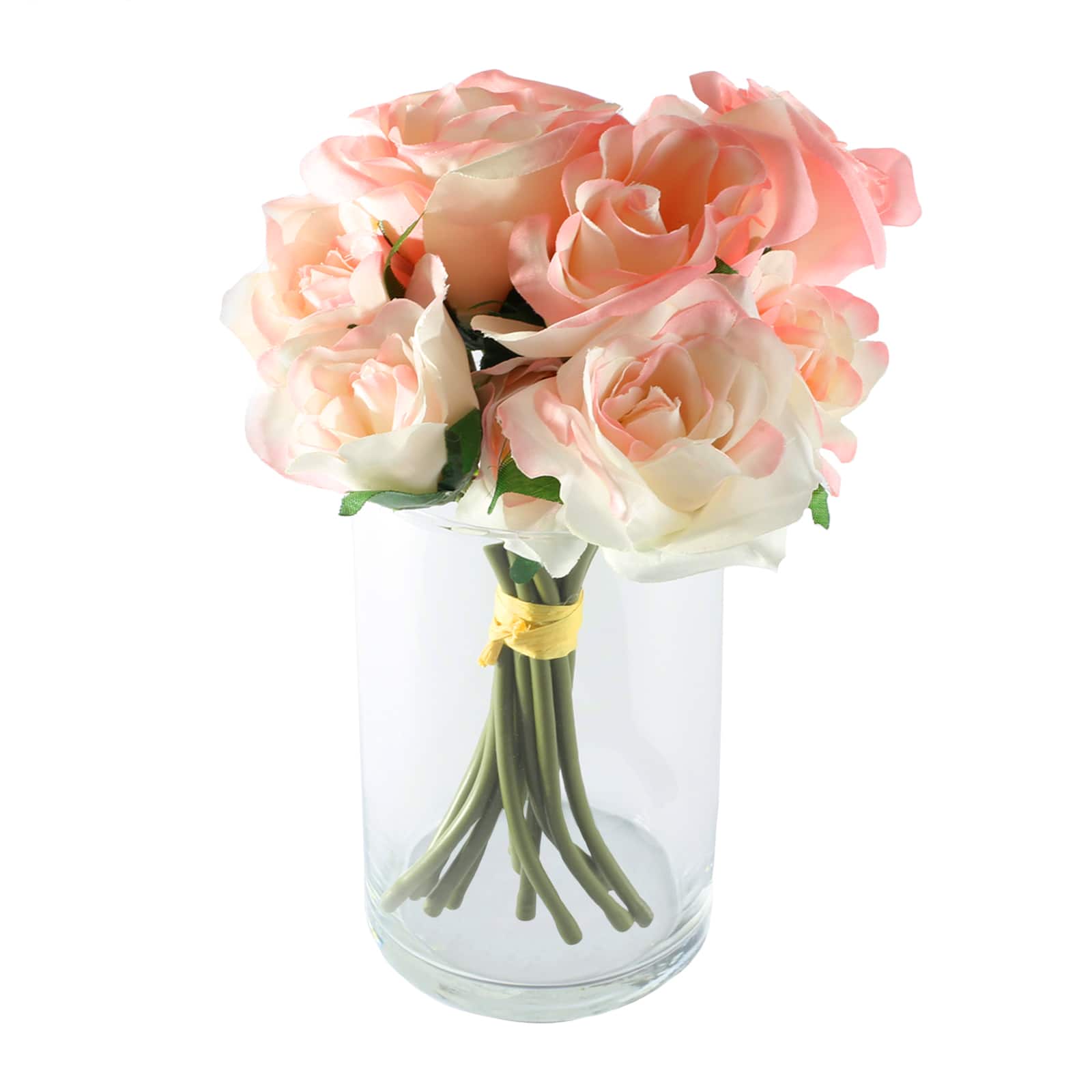 8 Pack: 8" Pink Mini Rose Bundle by Ashland®