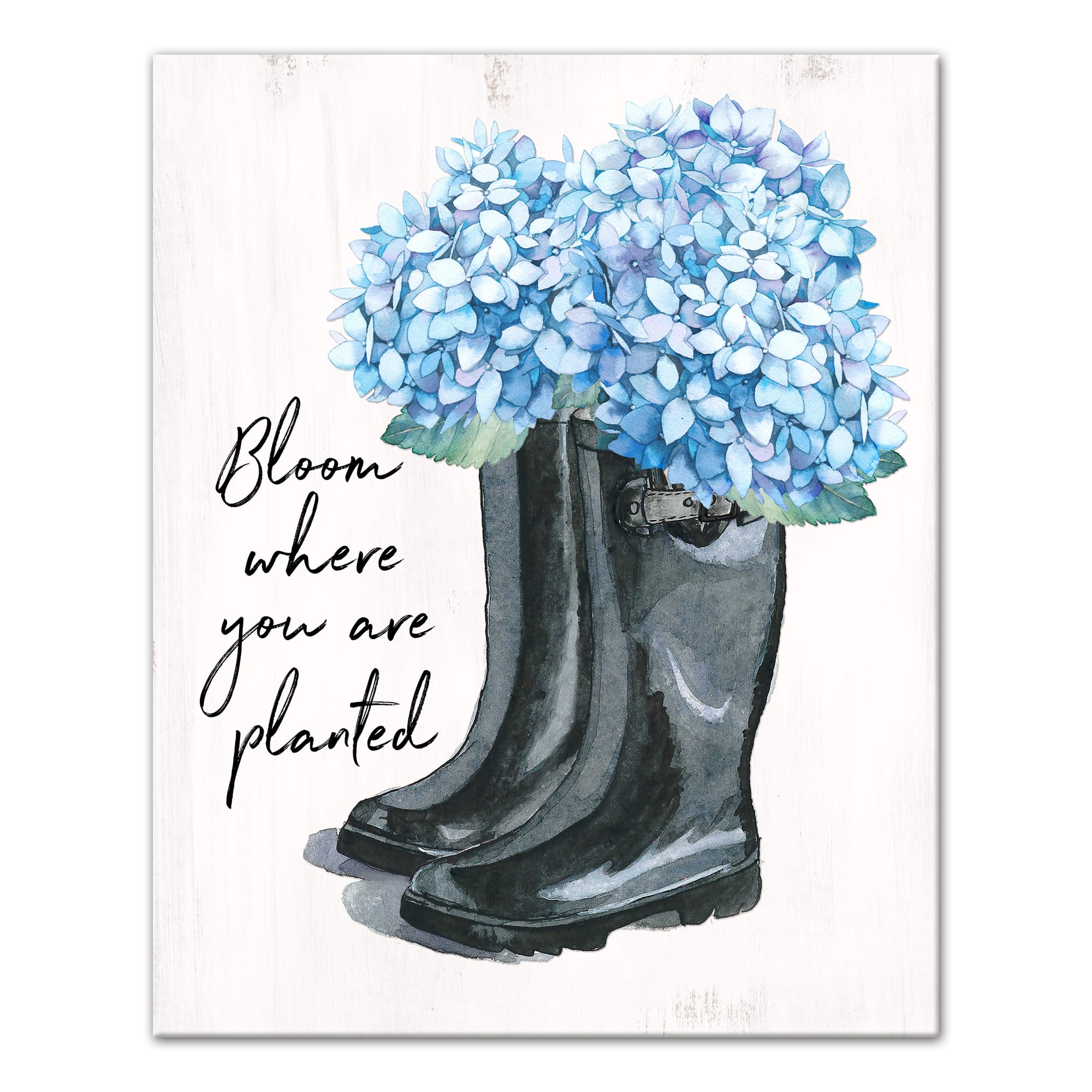 Bloom Where You Are Planted Canvas Art