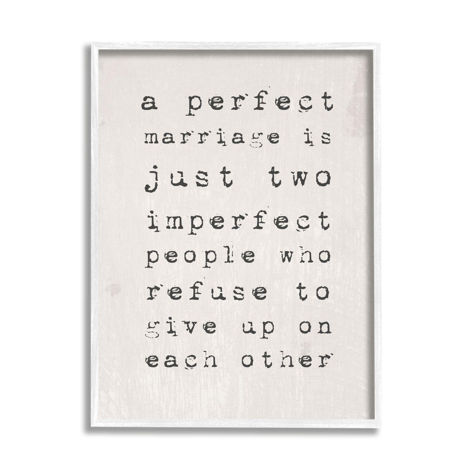 Stupell Industries A Perfect Marriage Framed Wall Art