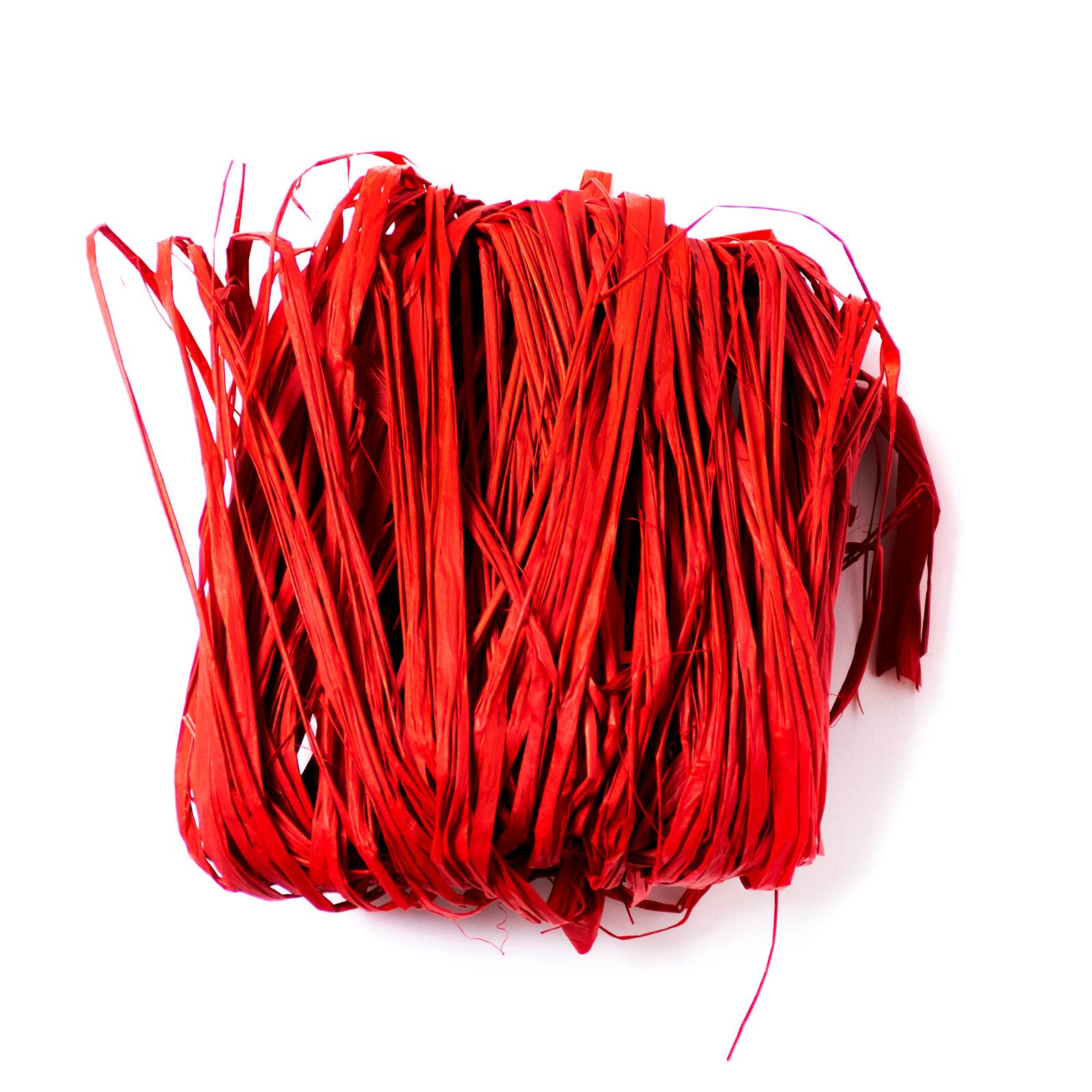 red raffia