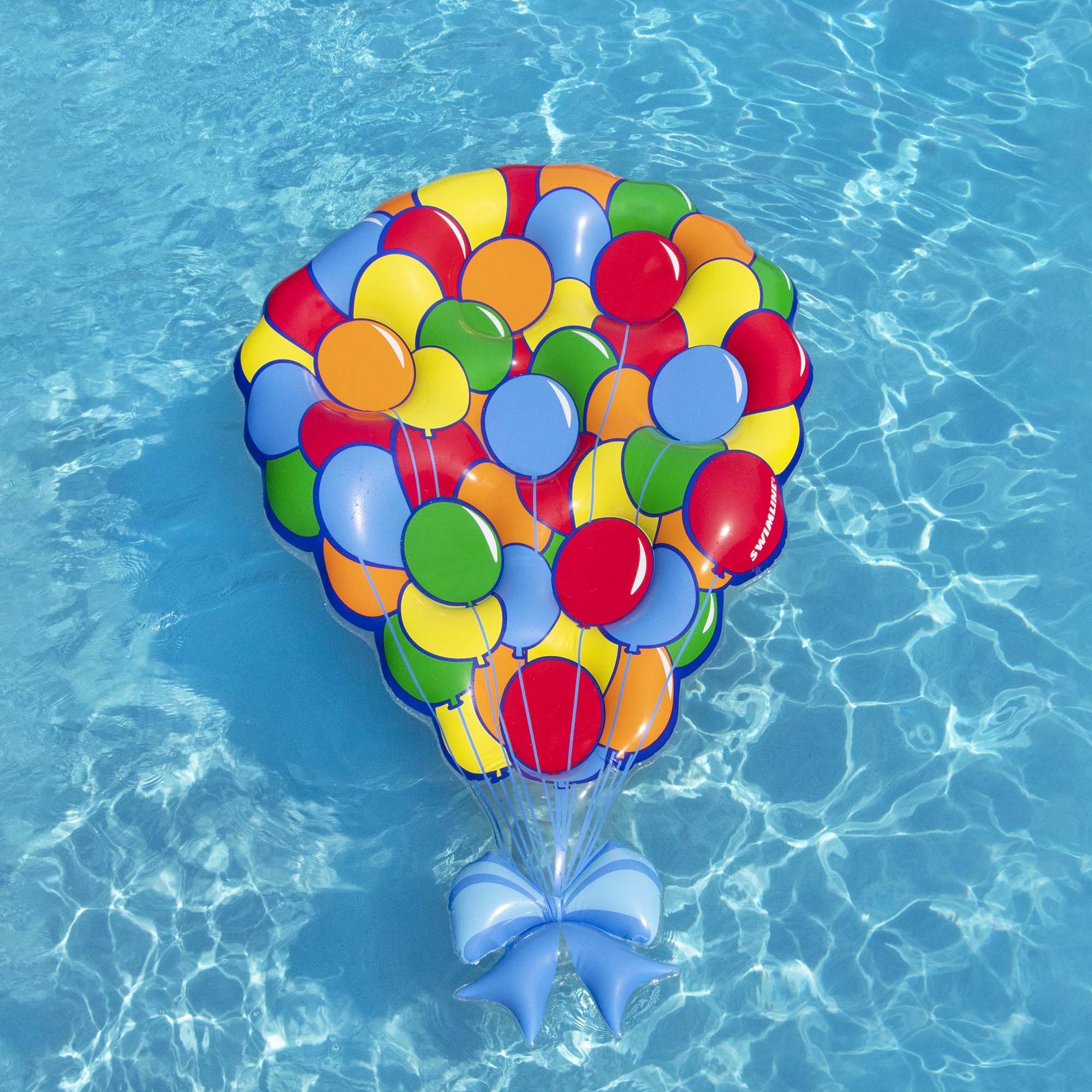 Swimline 80" Inflatable Party Balloons Pool Lounge Float