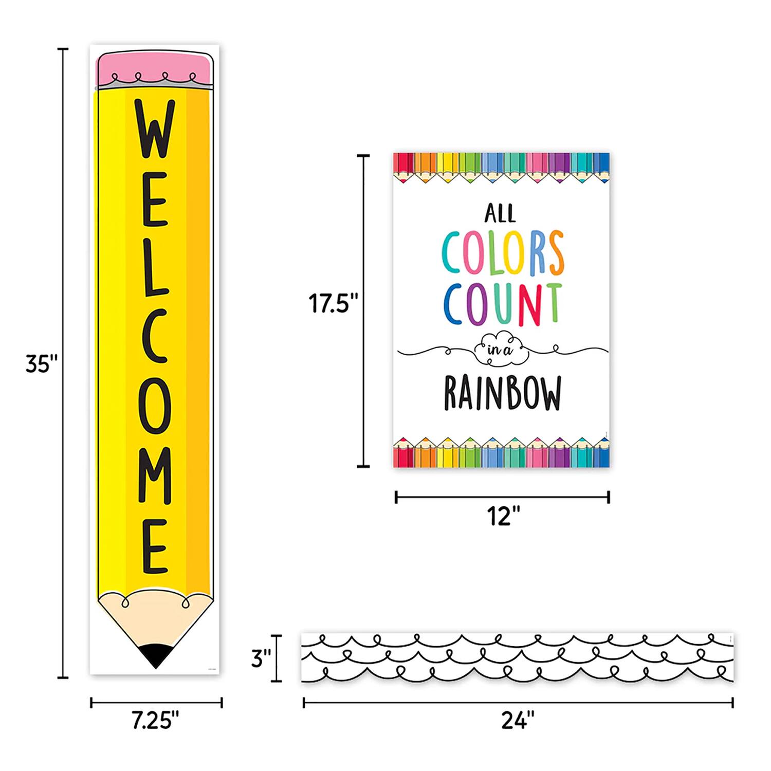 Creative Teaching Press&#xAE; Core D&#xE9;cor Curated Classroom Decal Set