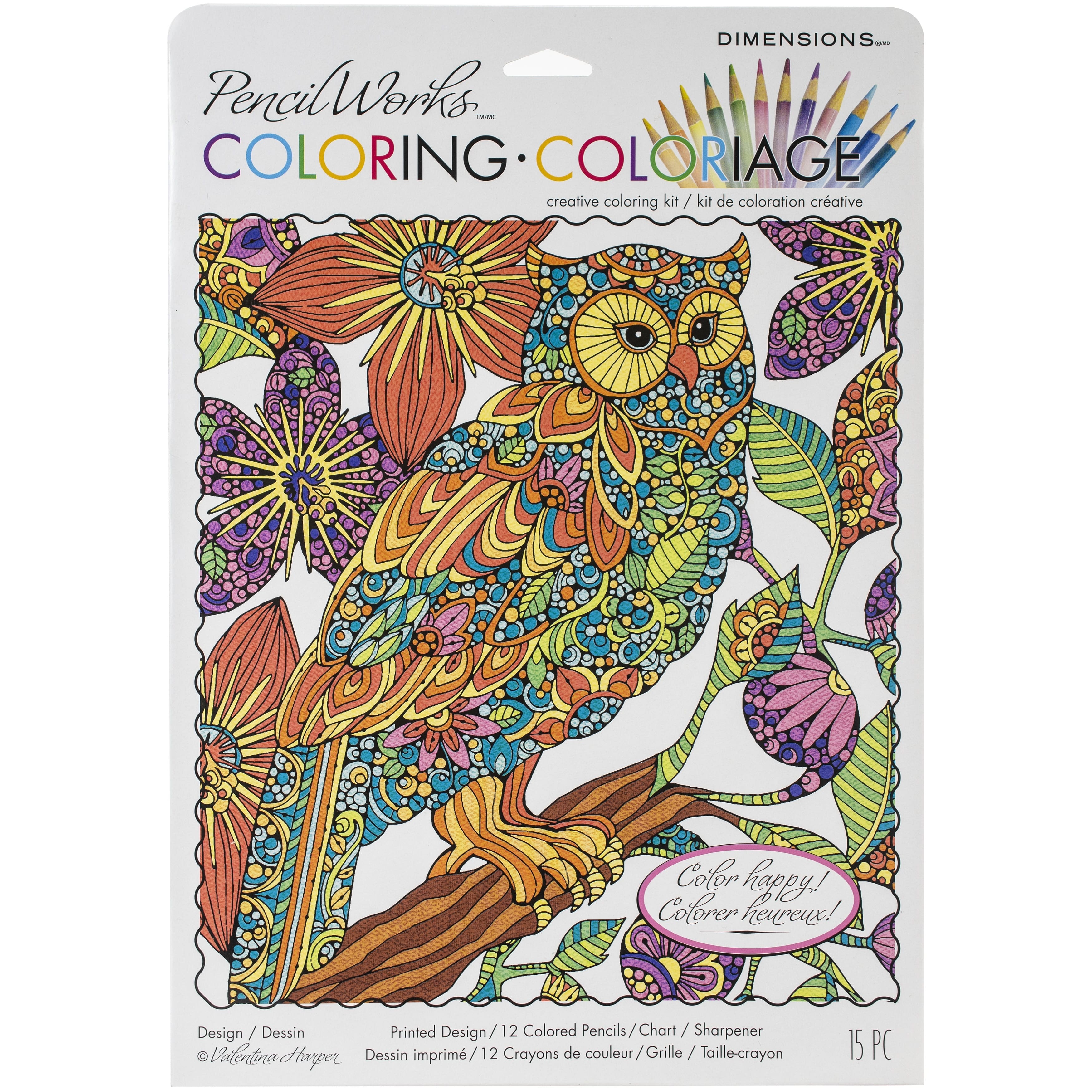 Color Your day Coloring Book with Pencils - School Datebooks