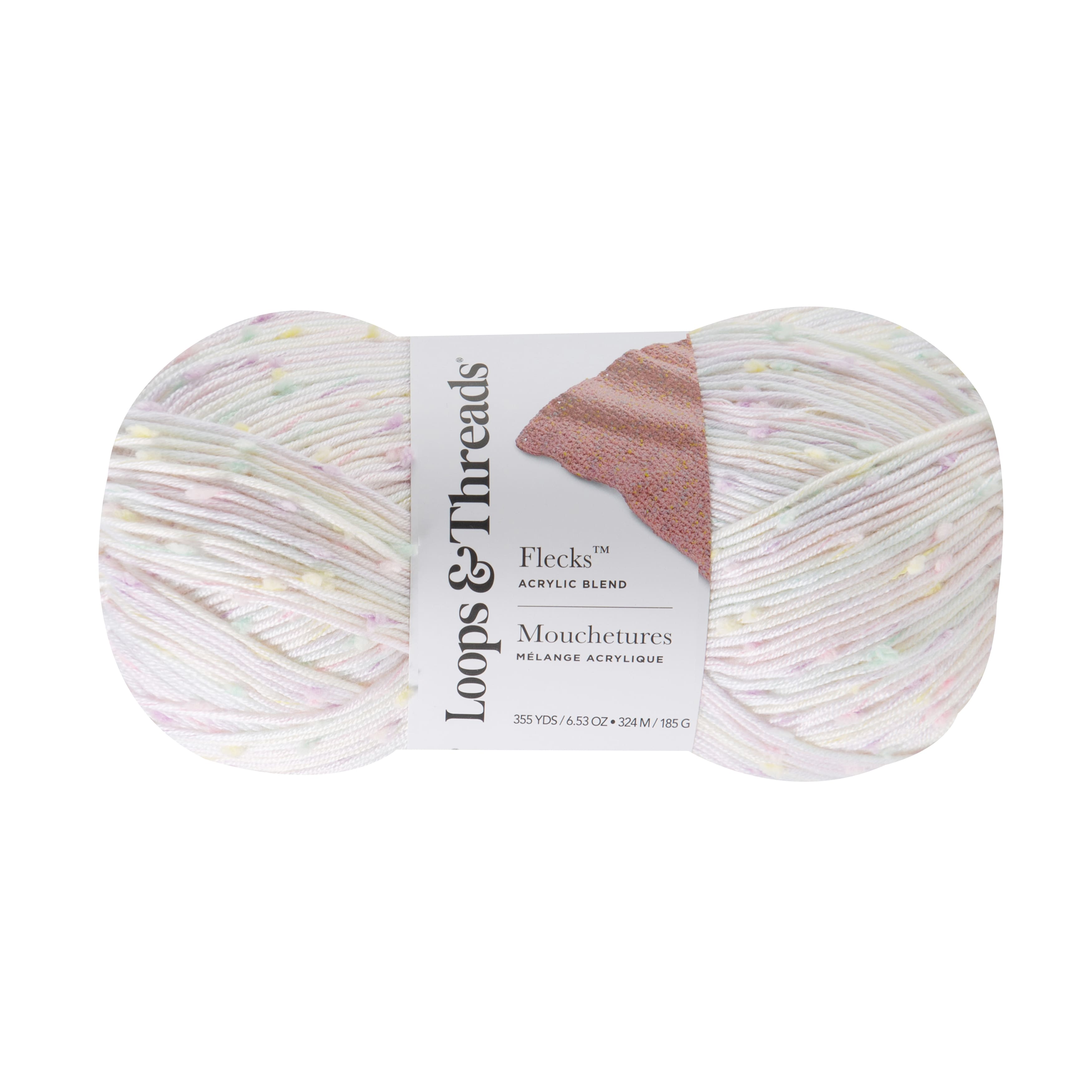 Flecks™ Yarn by Loops & Threads®, Michaels
